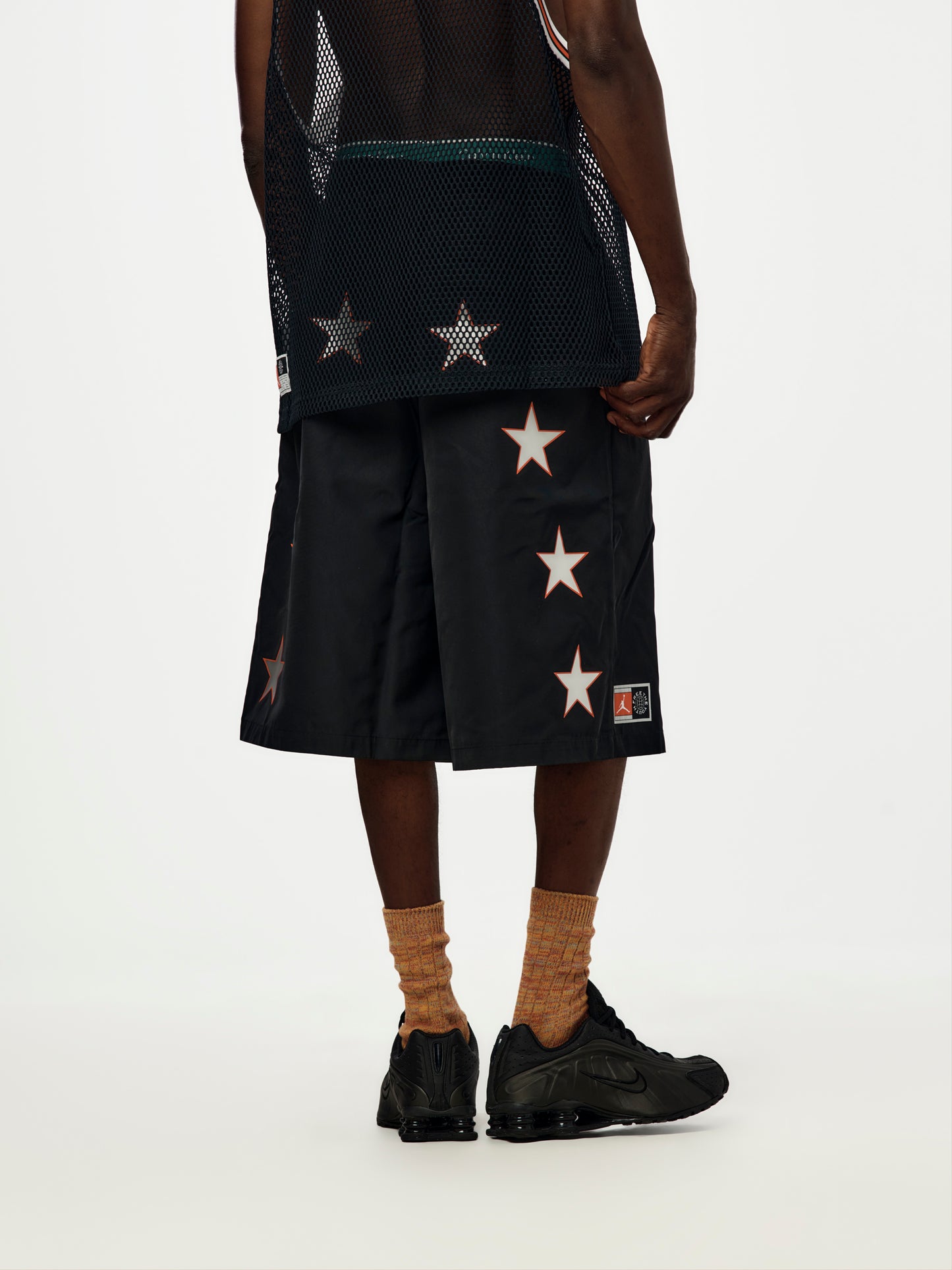Free The Youth x Jordan Shorts (Black/Light Crimson)