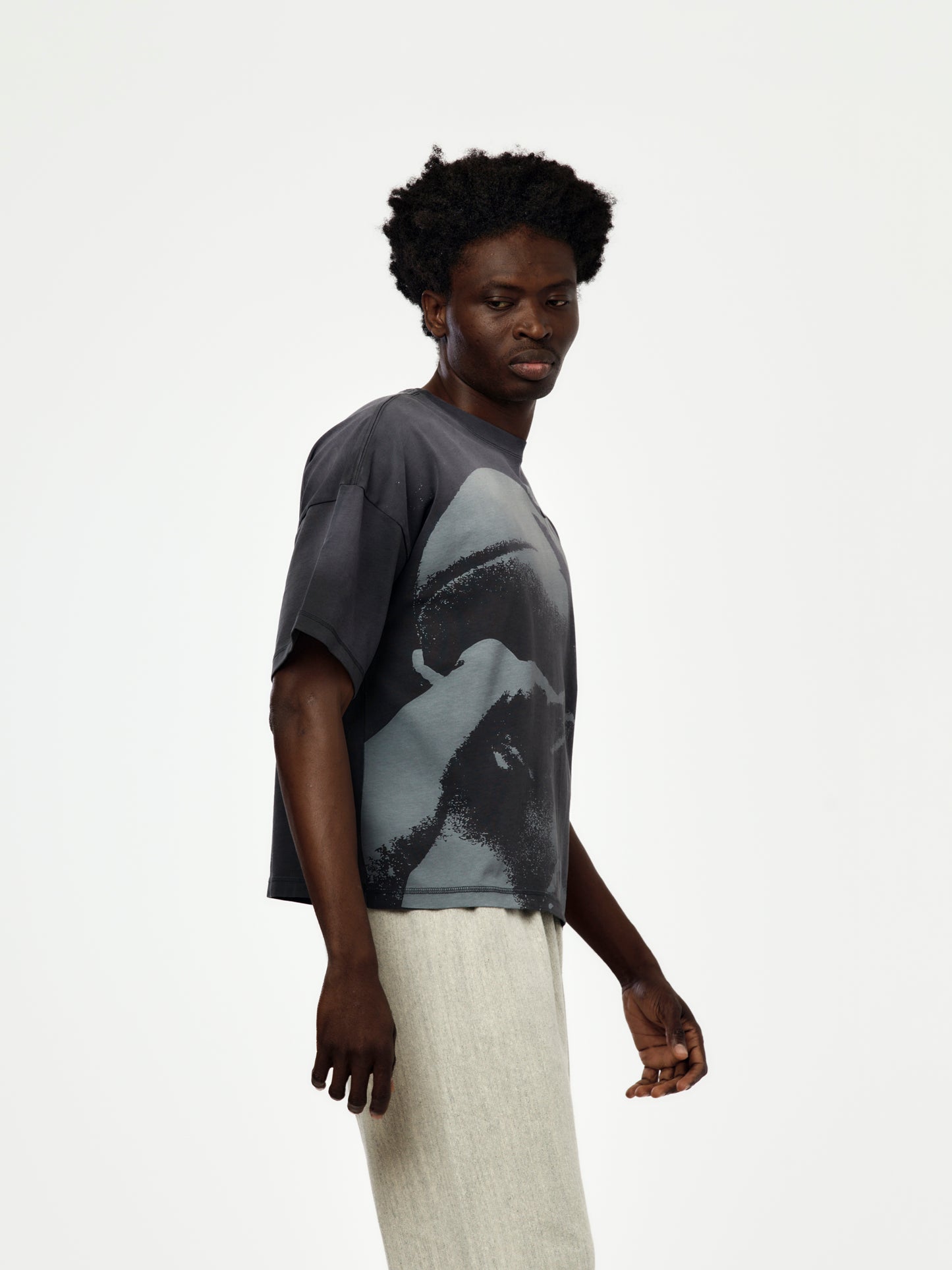 MJ Shooting Short-Sleeve T-Shirt (ANTHRACITE)