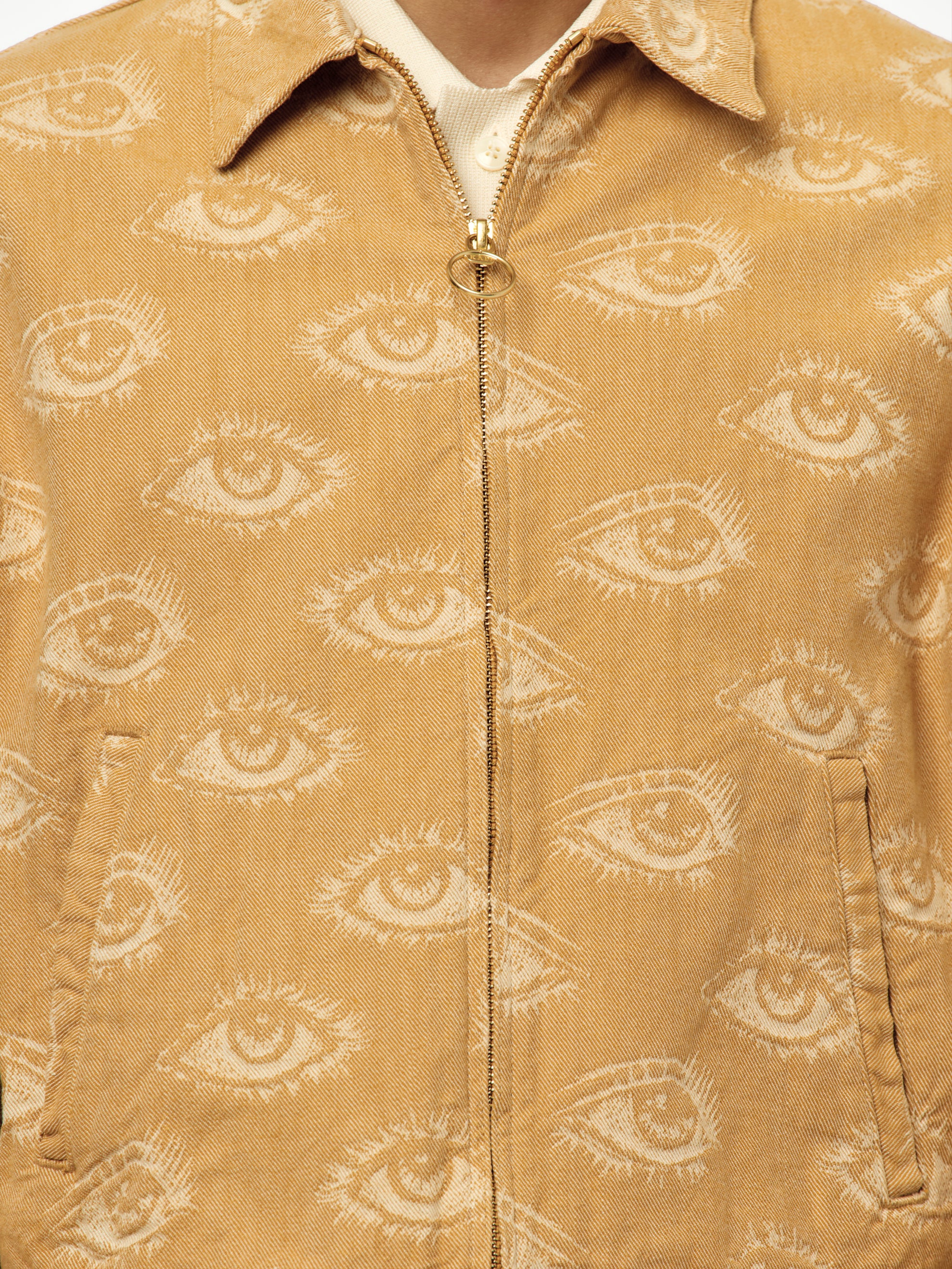 Kapital 12oz SPEAKEASY Denim Drizzler JKT (Orange) - UNION LOS ANGELES