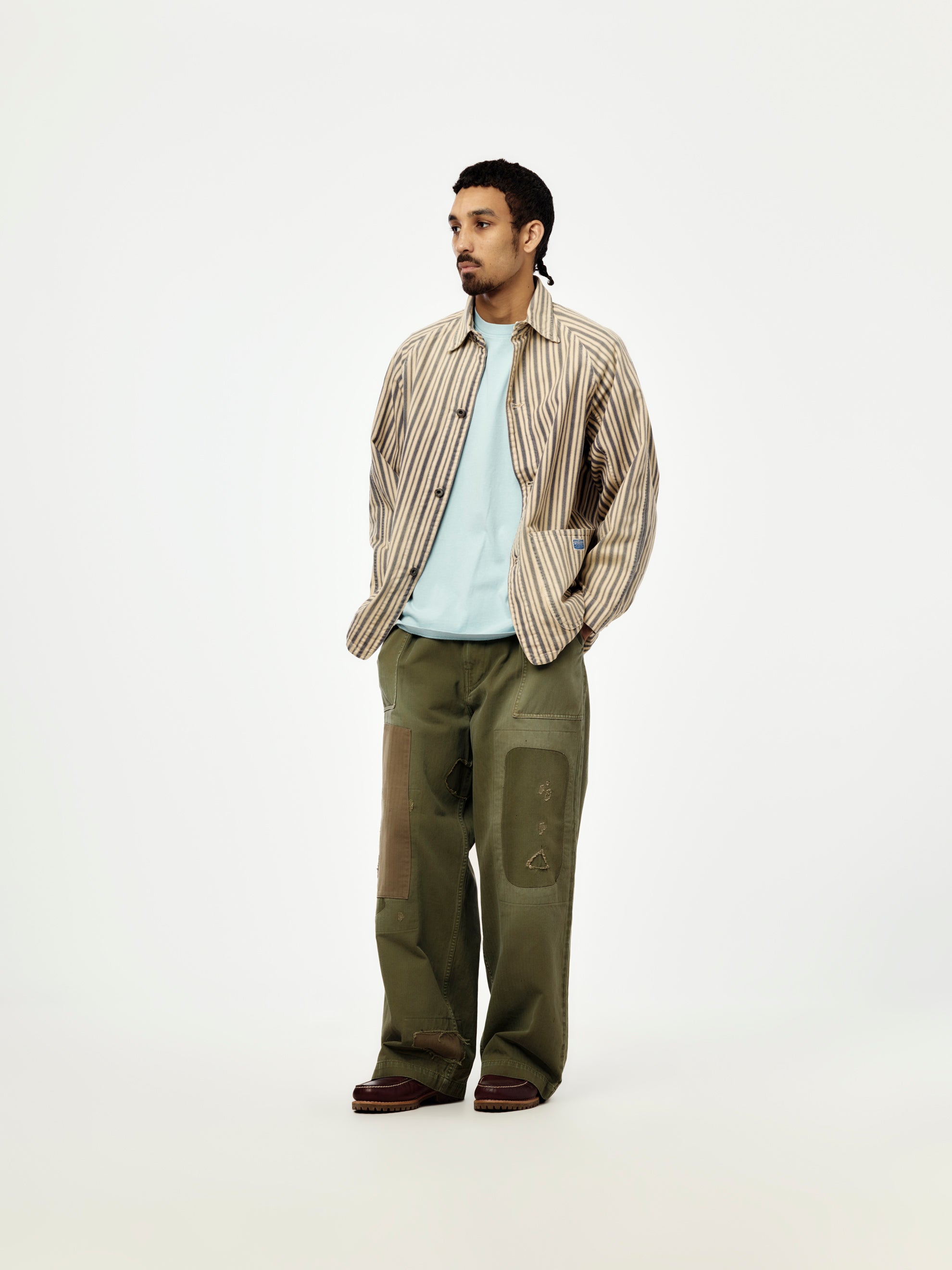 Kapital WWII-model DIXIE Hickoree CACTUS Coverall (MAUVE) - UNION