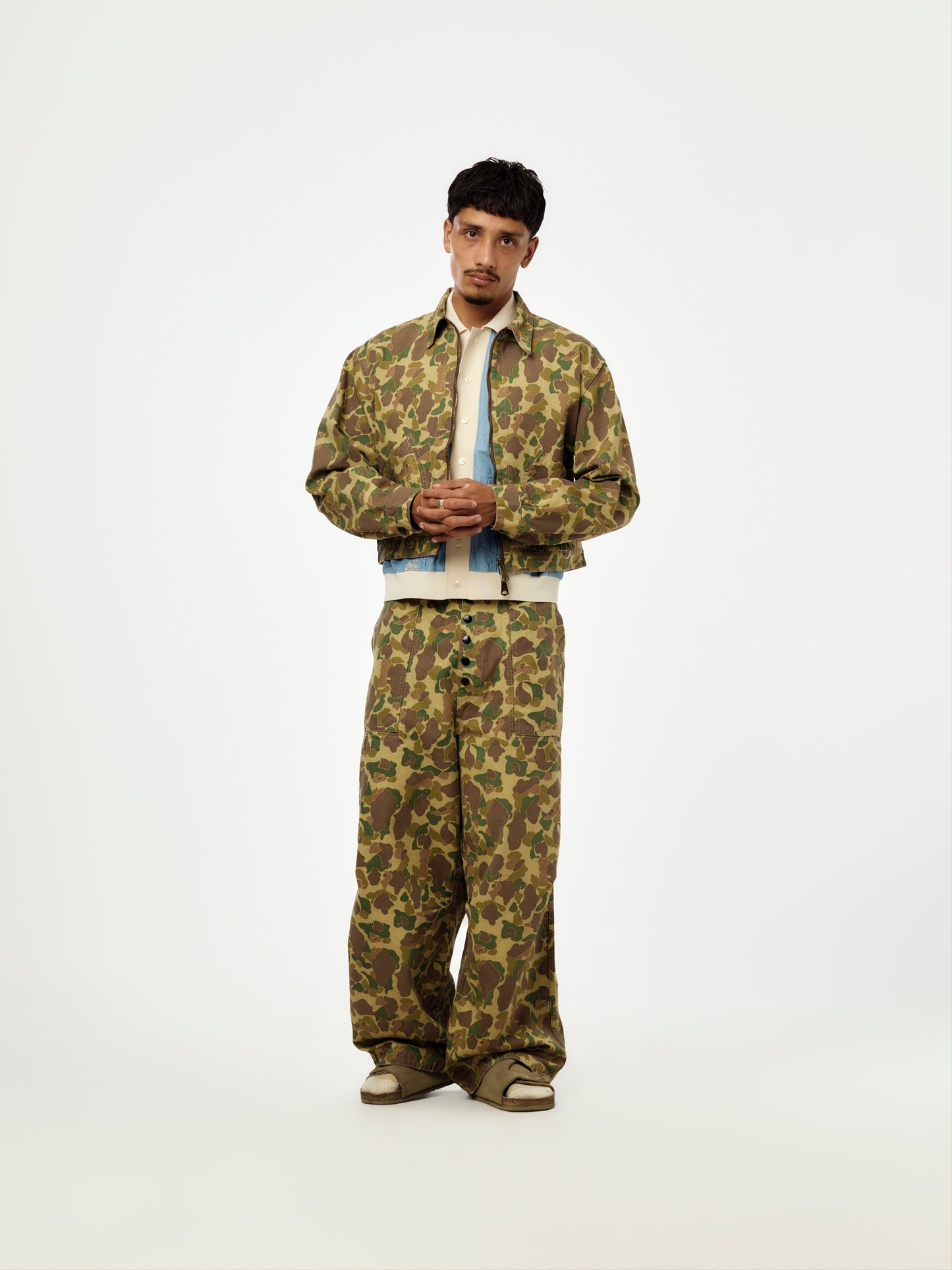 Herringbone Reversible Drizzler JKT (Hunter Camo)
