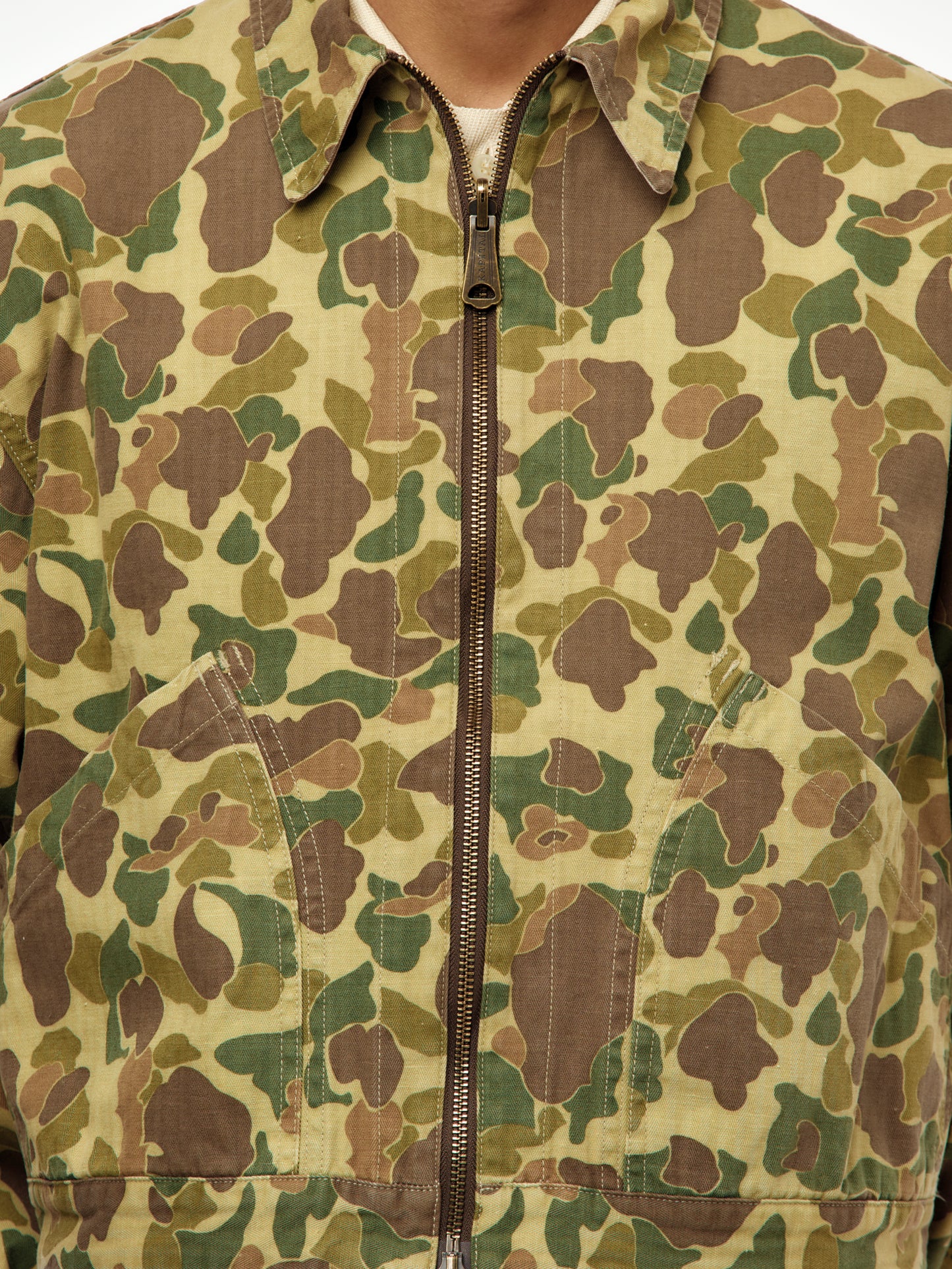 Herringbone Reversible Drizzler JKT (Hunter Camo)