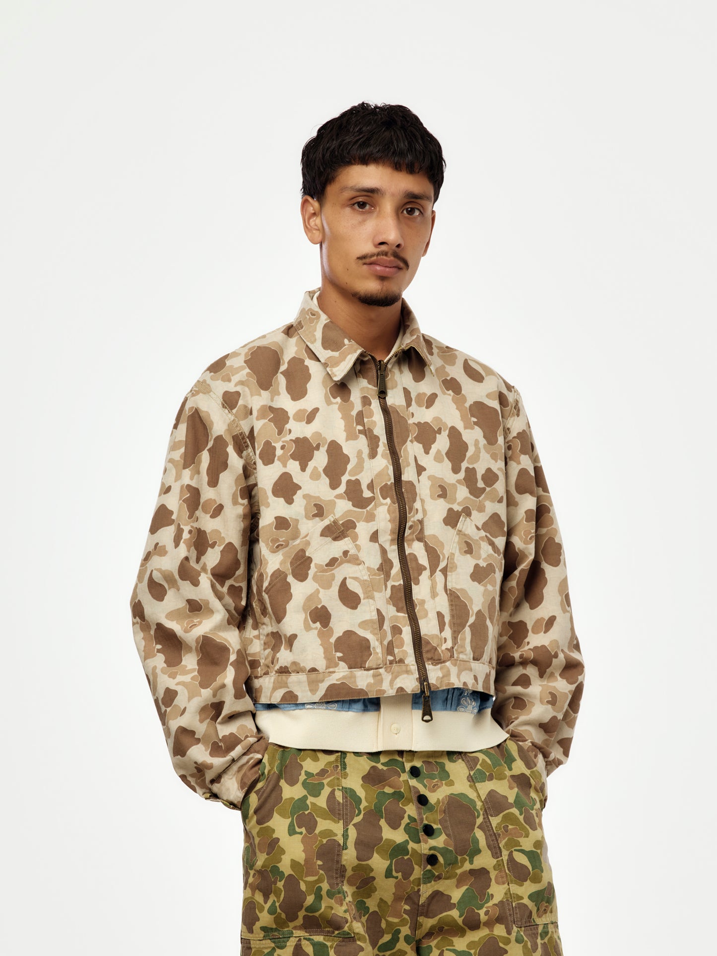 Herringbone Reversible Drizzler JKT (Hunter Camo)