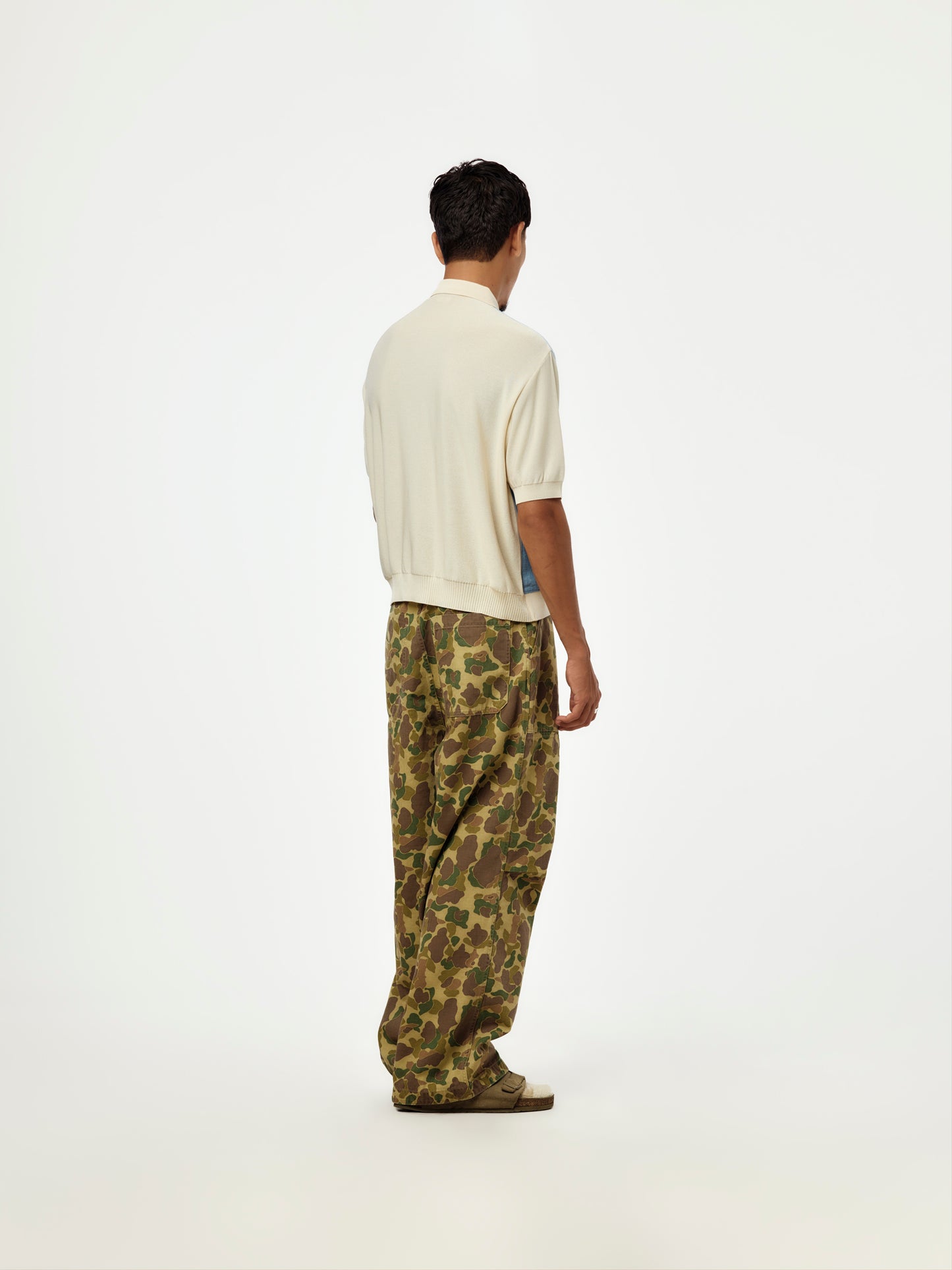 Knit Cuba Shirt (Sax)