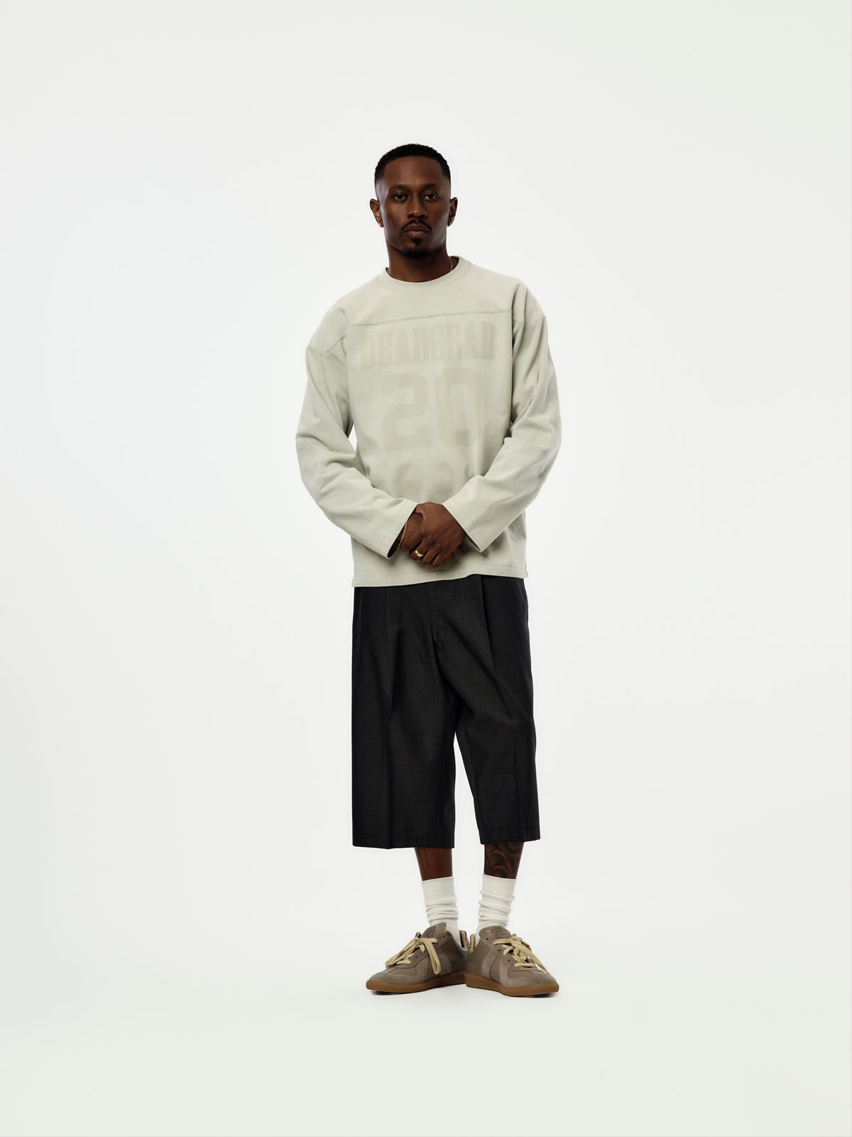 Bench L/S Tee (Sage)
