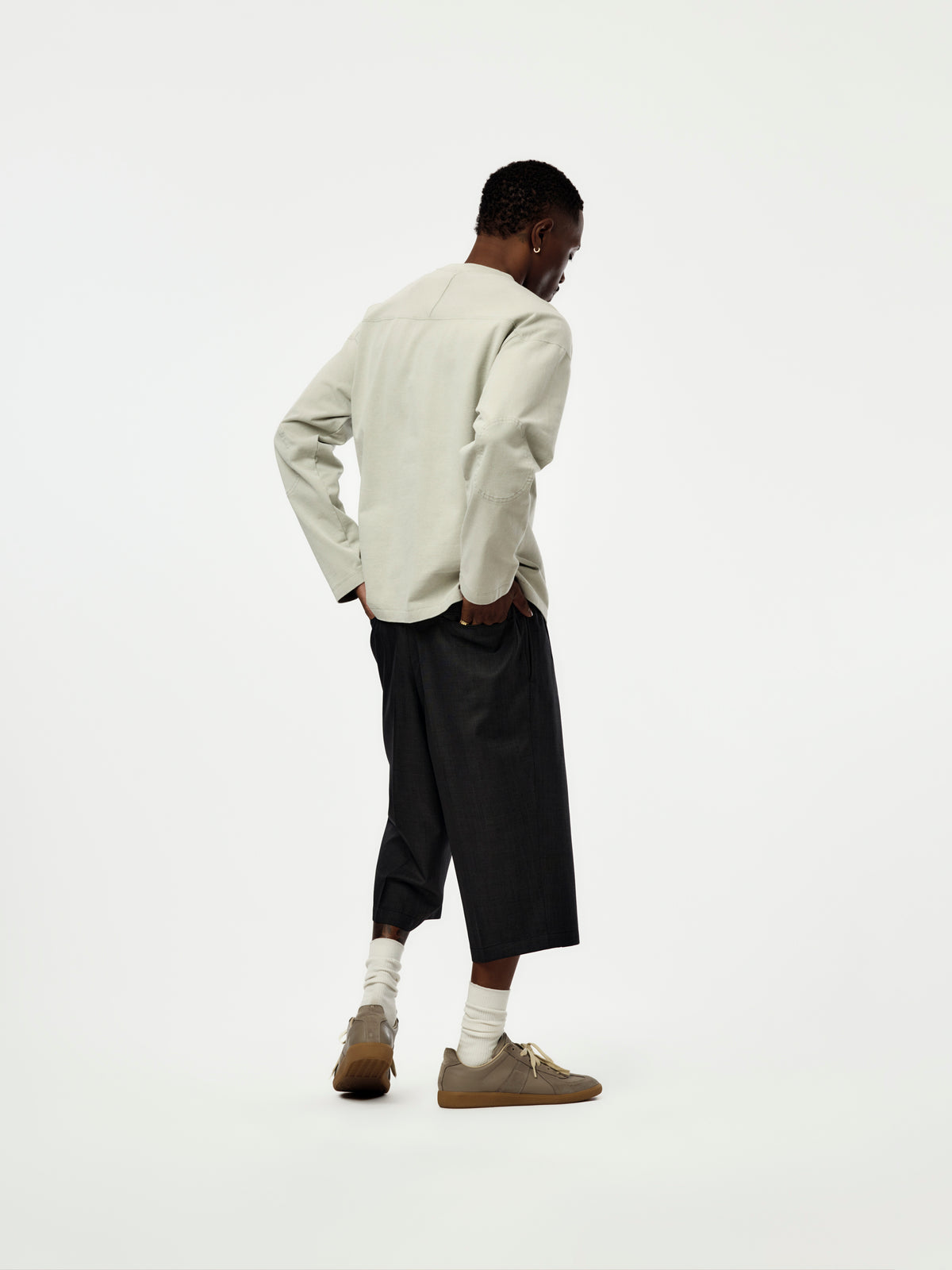 Bench L/S Tee (Sage)