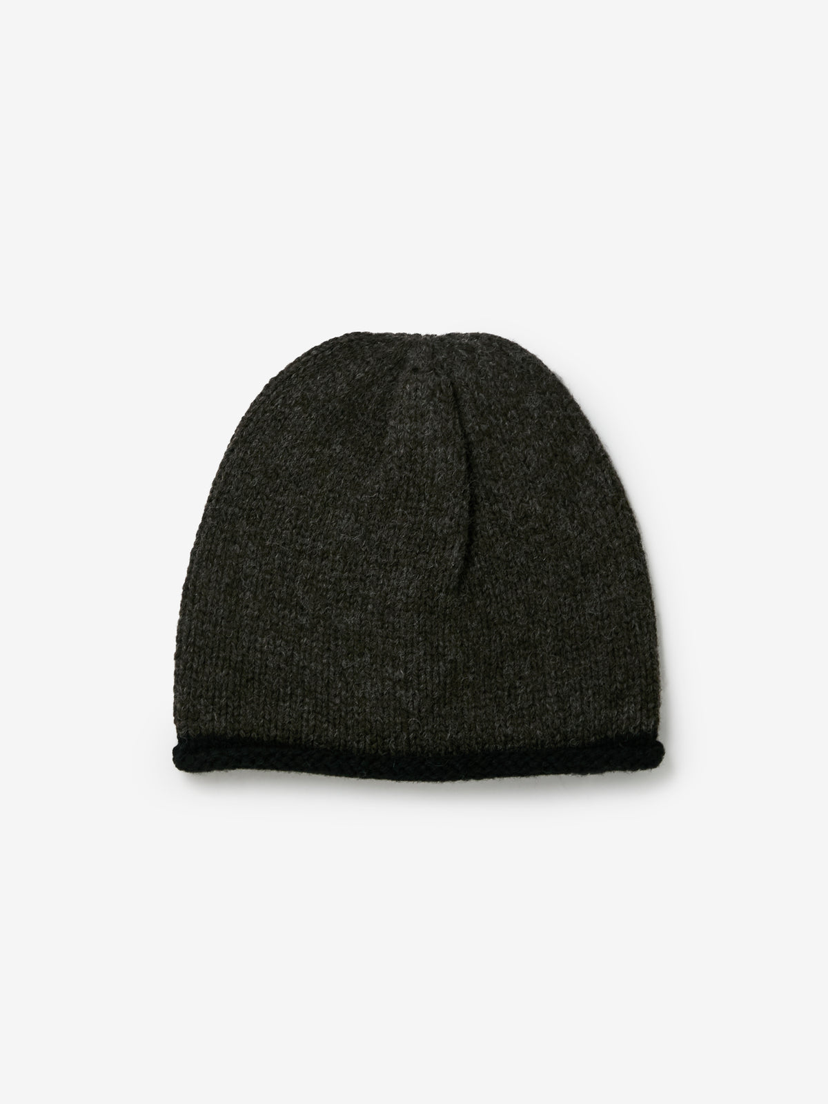 Hobo Wool Beanie (Dark Brown)