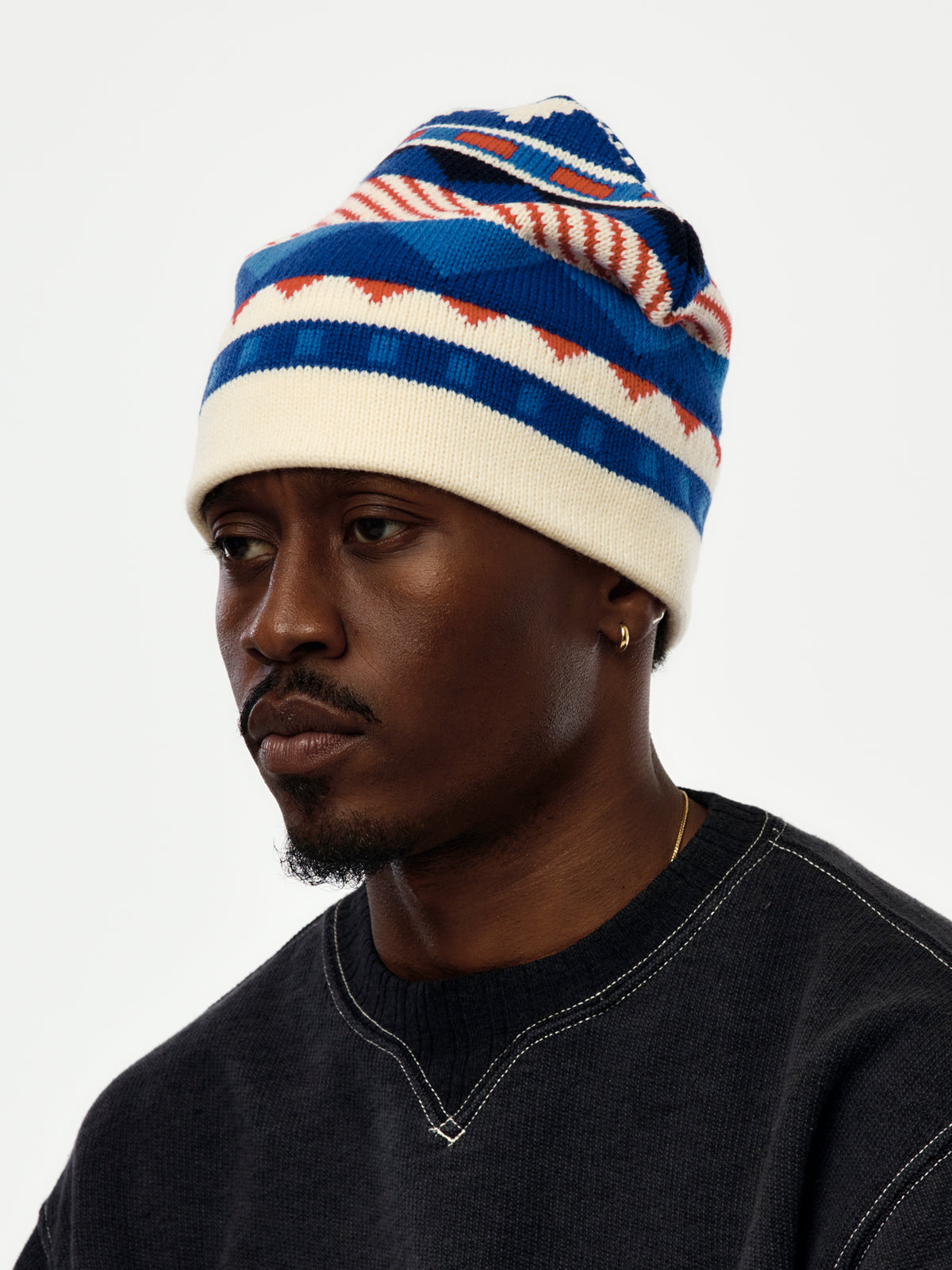 Sherpa Beanie (Blue)