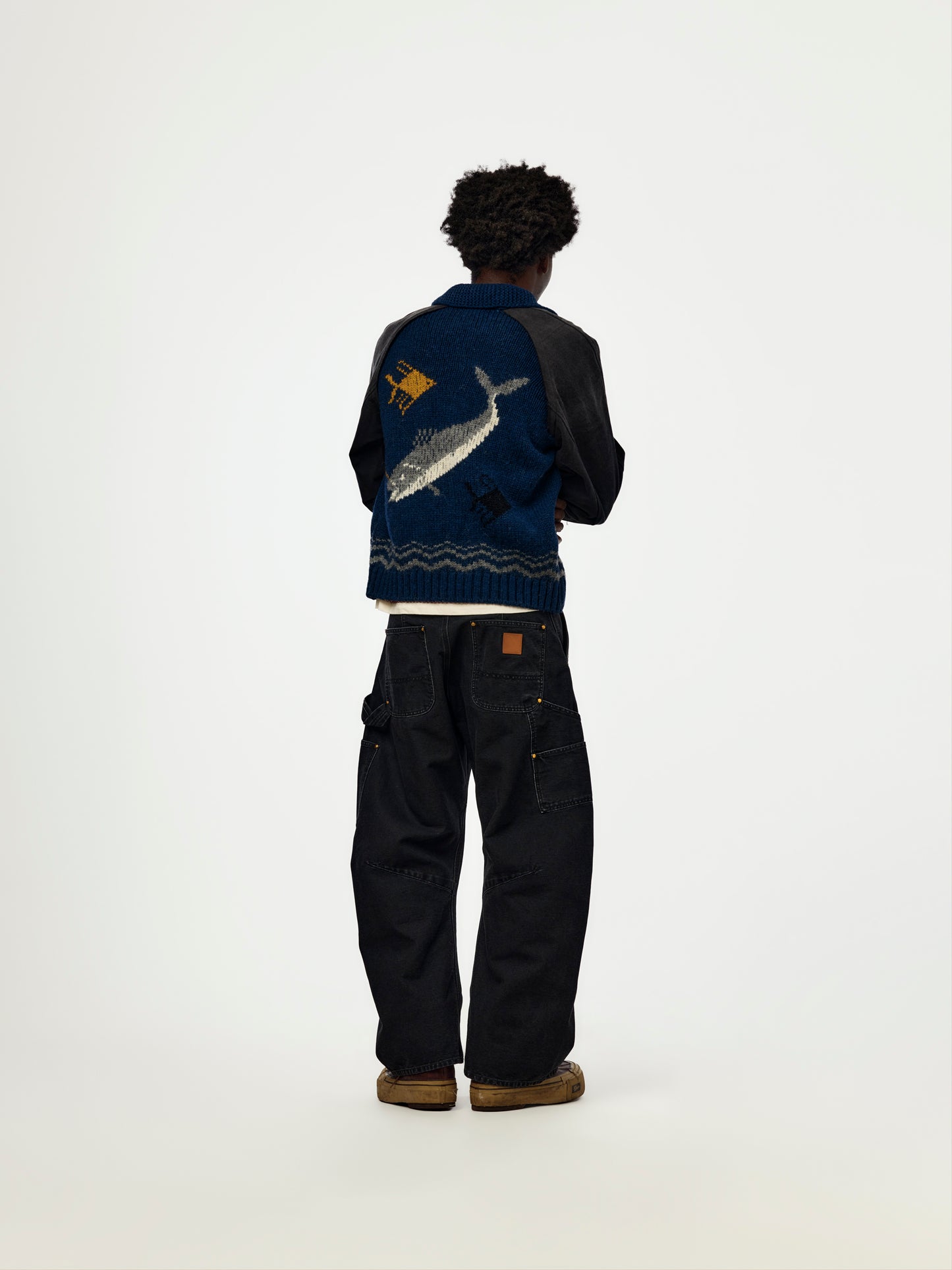 Hybrid Cowichan Sweater (BLUE)