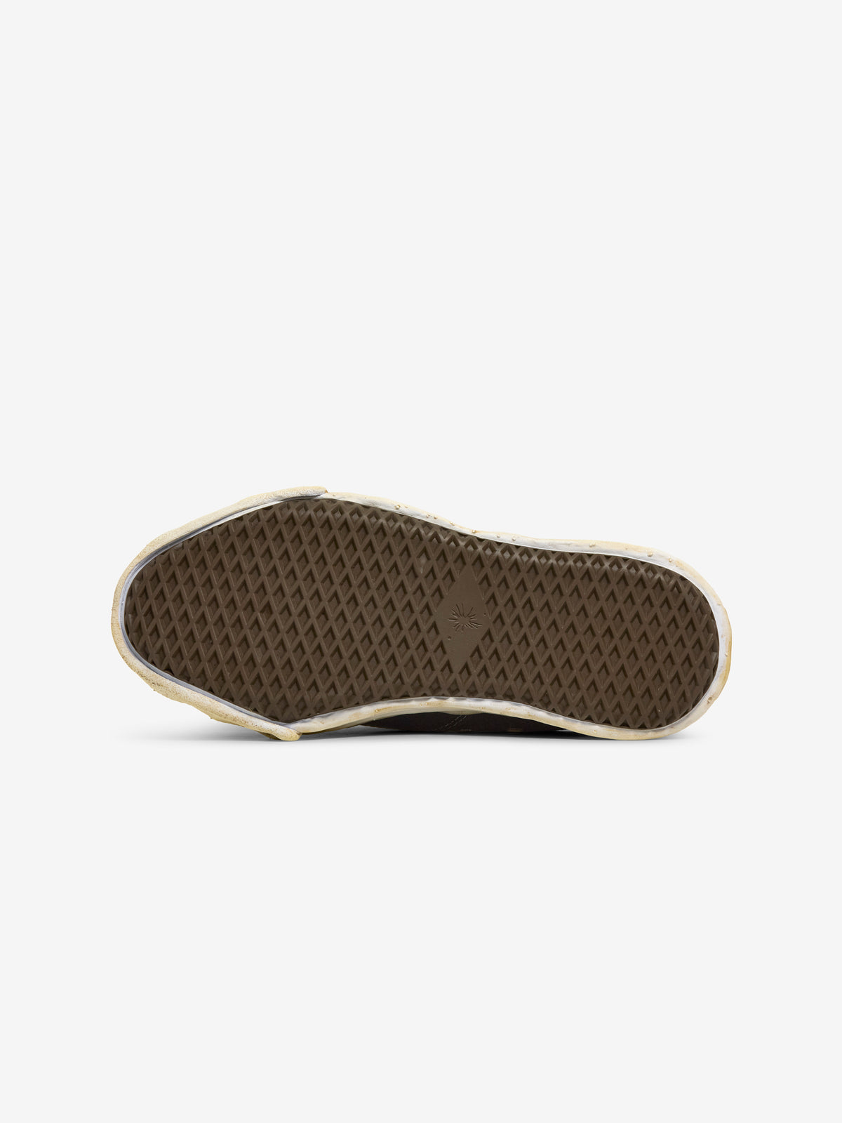 HANK WAXED SUEDE LOW-TOP SNEAKERS (BLACK)
