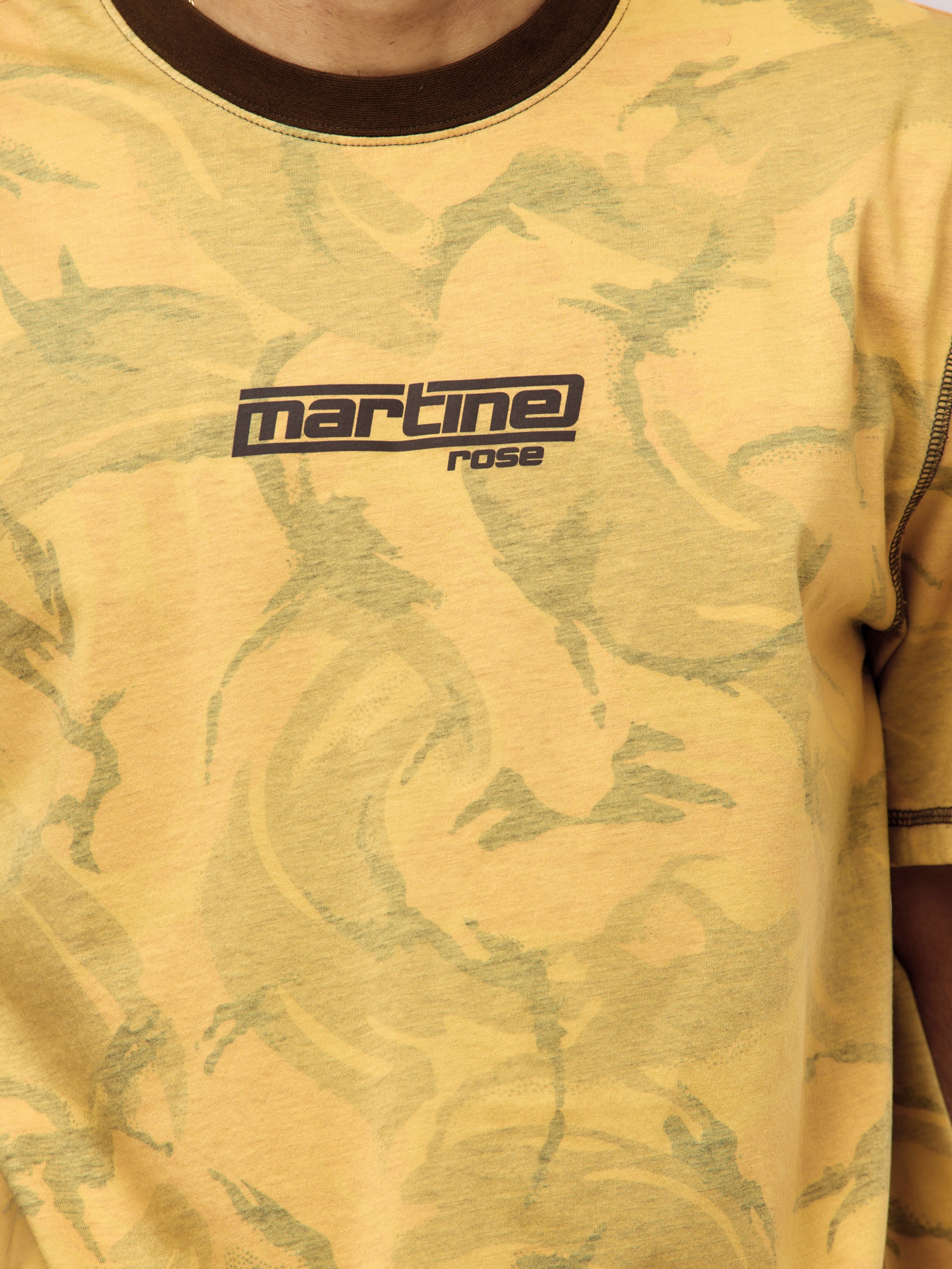 Martine Rose CLASSIC T-SHIRT (ORANGE CAMO) - UNION LOS ANGELES
