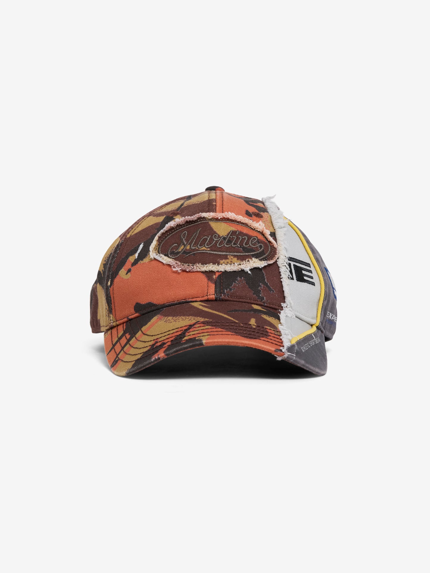 Collage Cap (Orange Camo)