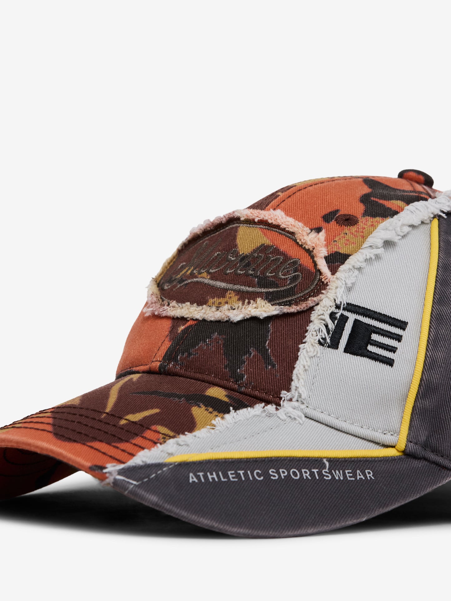 Collage Cap (Orange Camo)