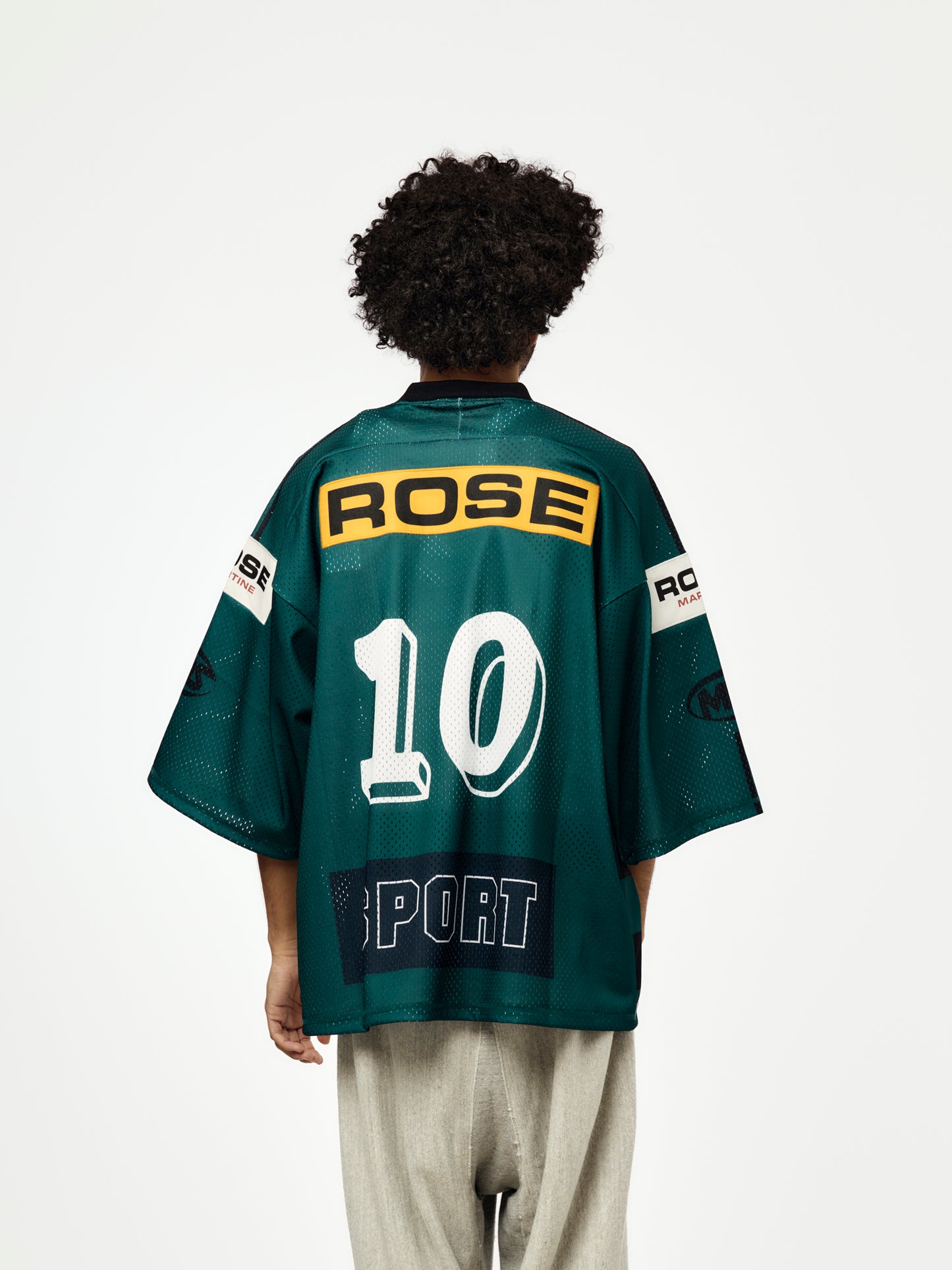 Oversized Hockey Top (Green Black)