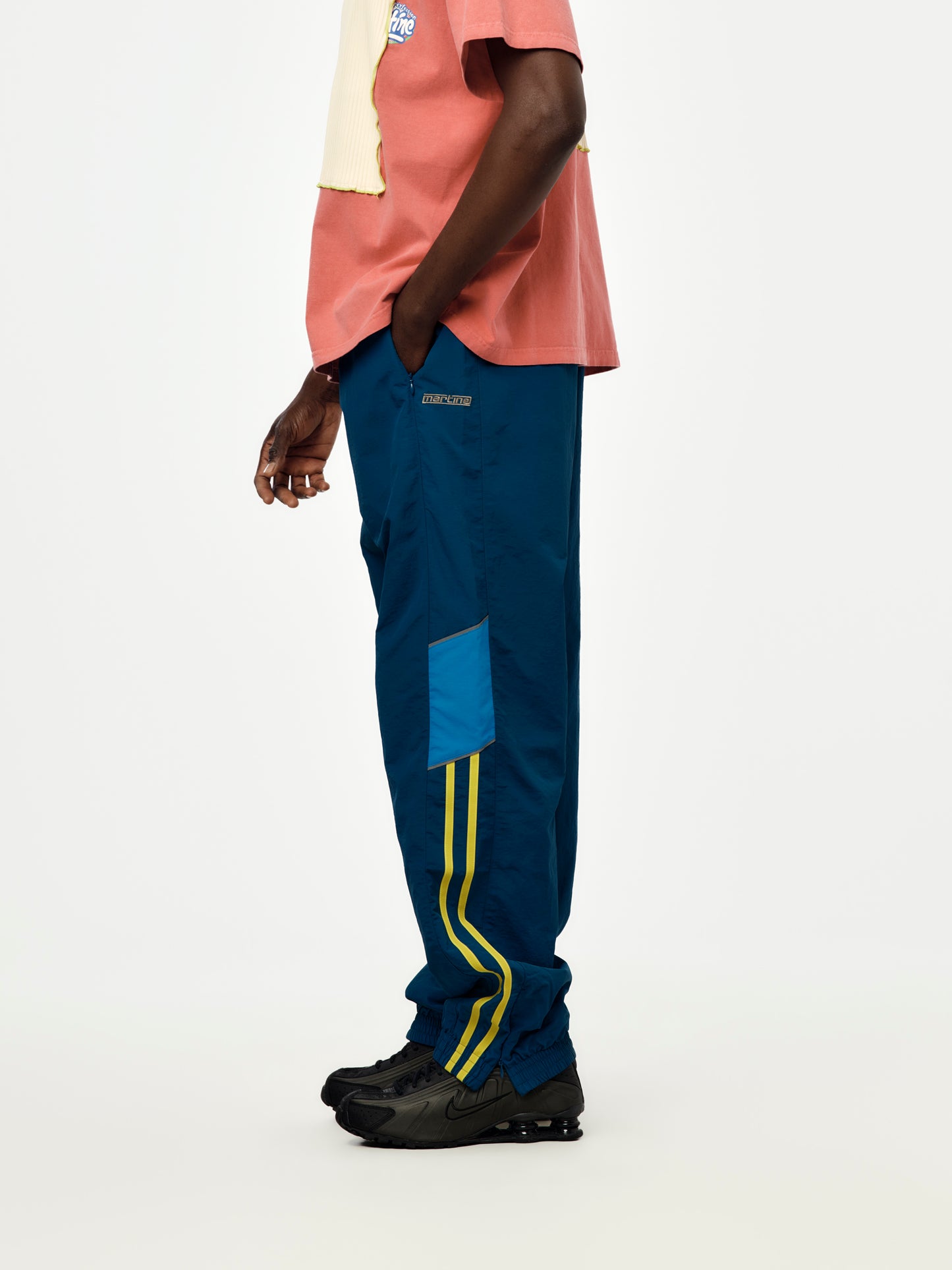 PANELLED TRACKPANT (BLUE NAVY)