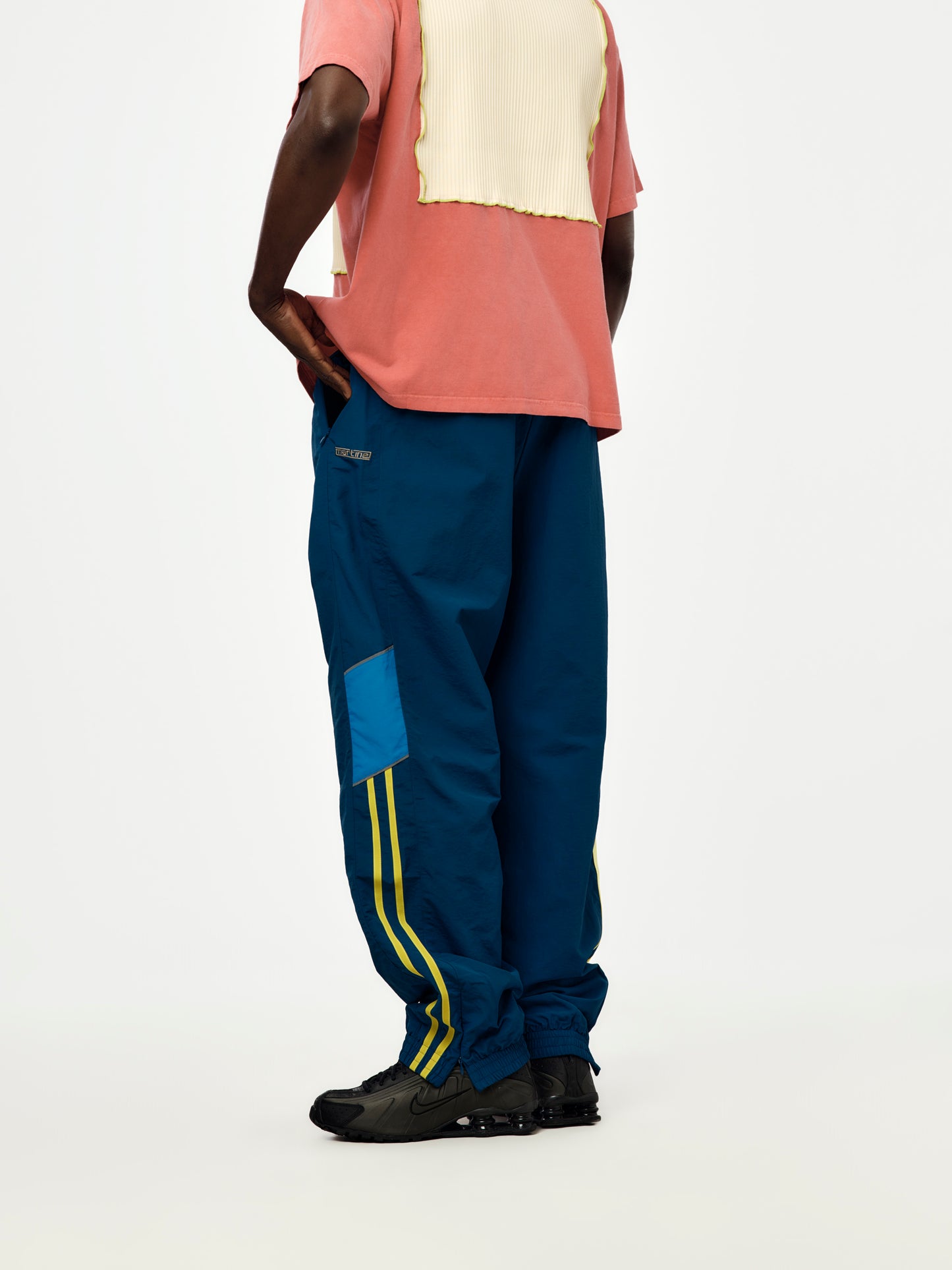 PANELLED TRACKPANT (BLUE NAVY)