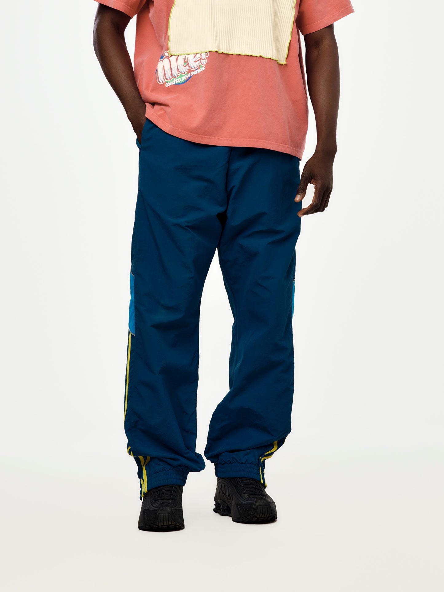PANELLED TRACKPANT (BLUE NAVY)