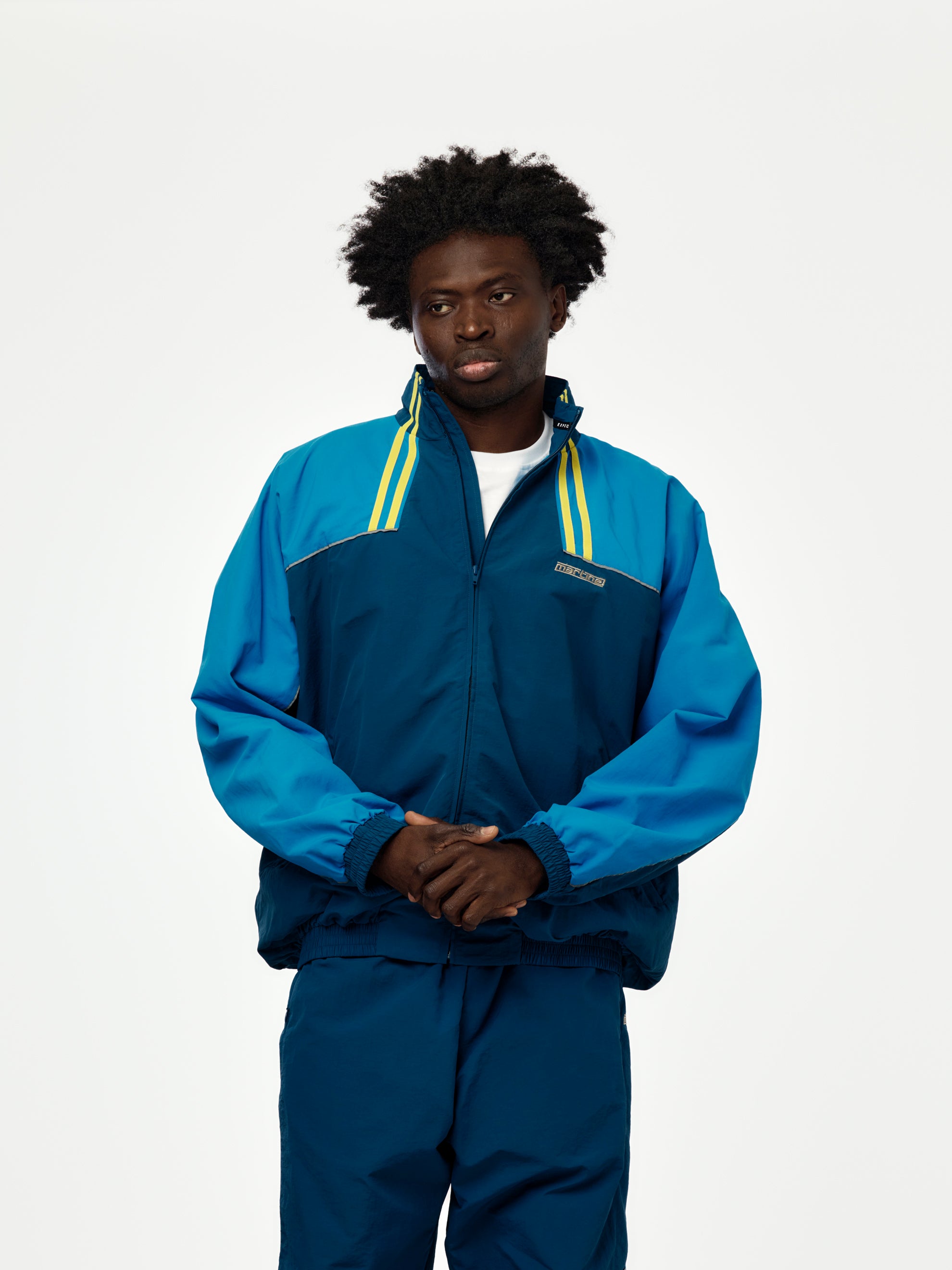 Martine Rose T-LINING TRACK JACKET (BLUE NAVY) - UNION LOS ANGELES