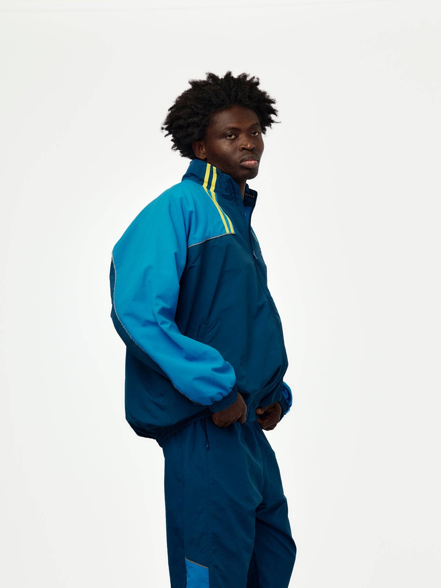 T-LINING TRACK JACKET (BLUE NAVY)