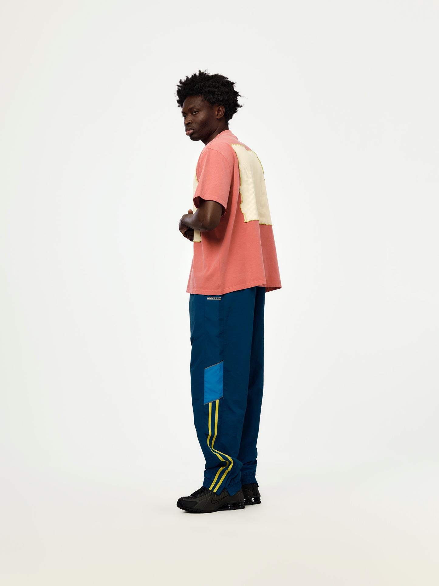 PANELLED TRACKPANT (BLUE NAVY)