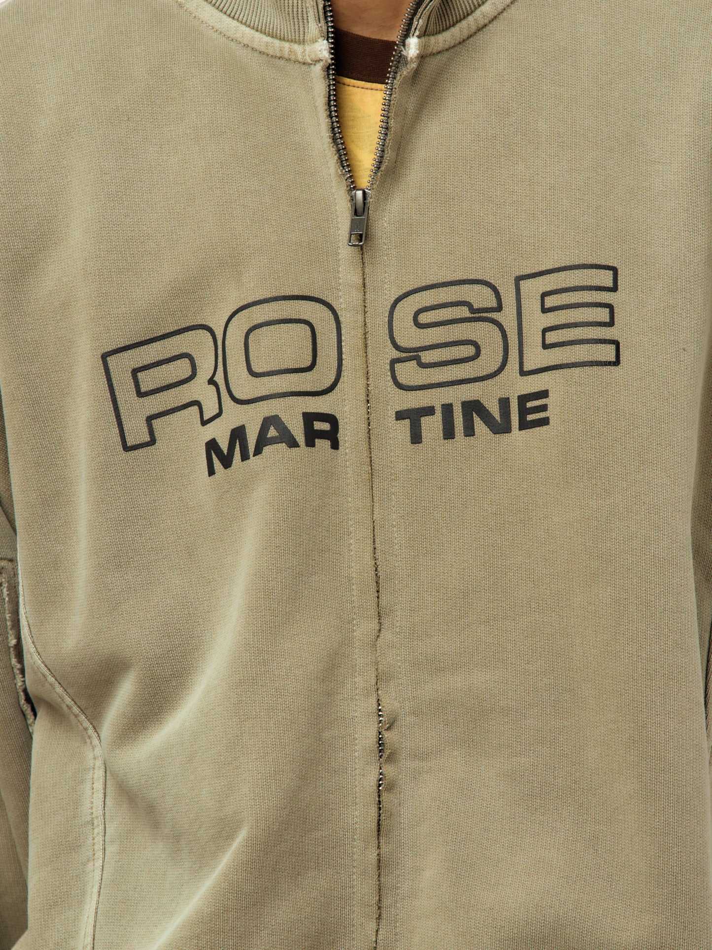 Zip Up Crew (Green Sage)