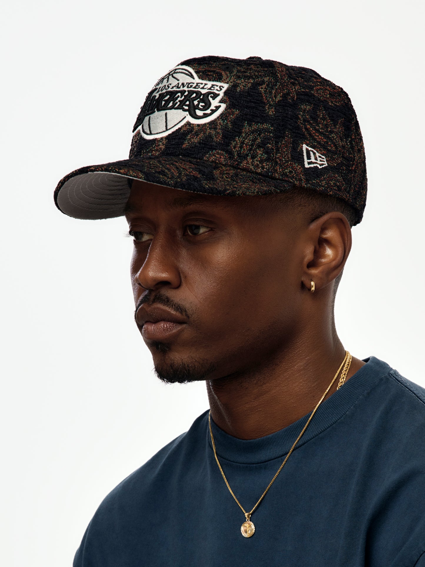 Lakers Jacquard Chenille 59FIFTY Pre-Curved Cap