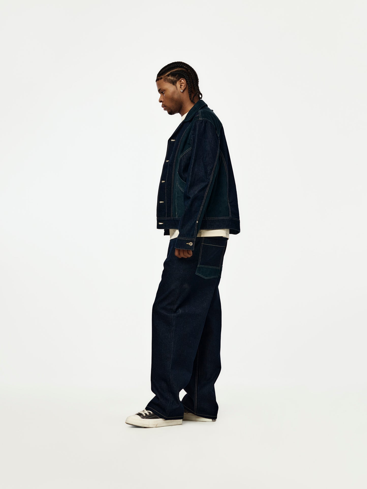 Rebel Denim Jacket (Dark Indigo)