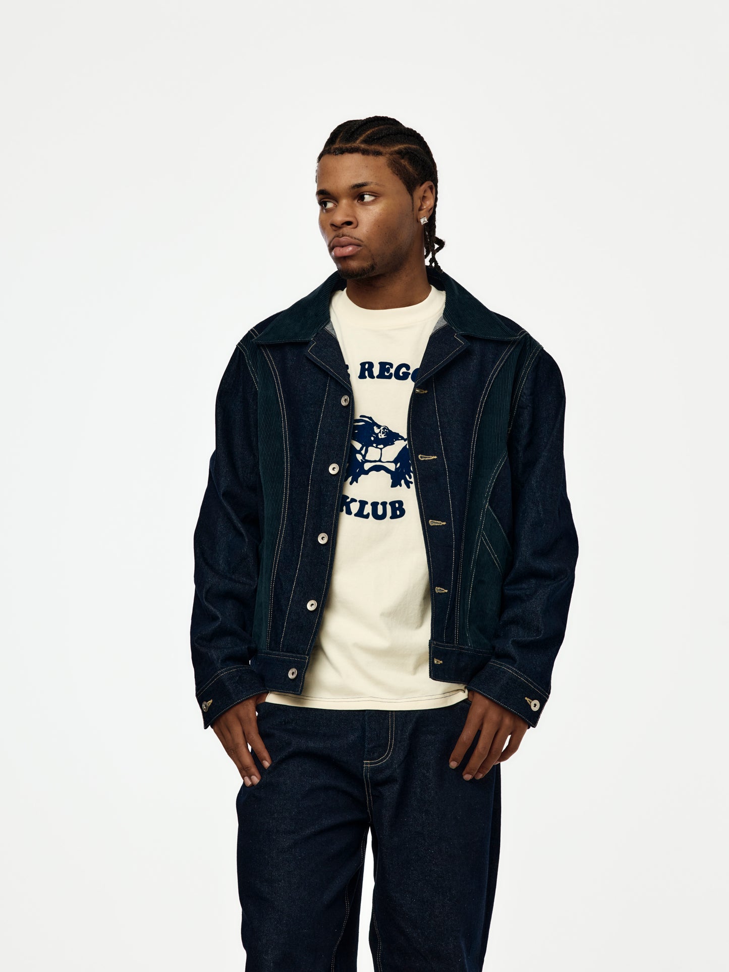 Rebel Denim Jacket (Dark Indigo)
