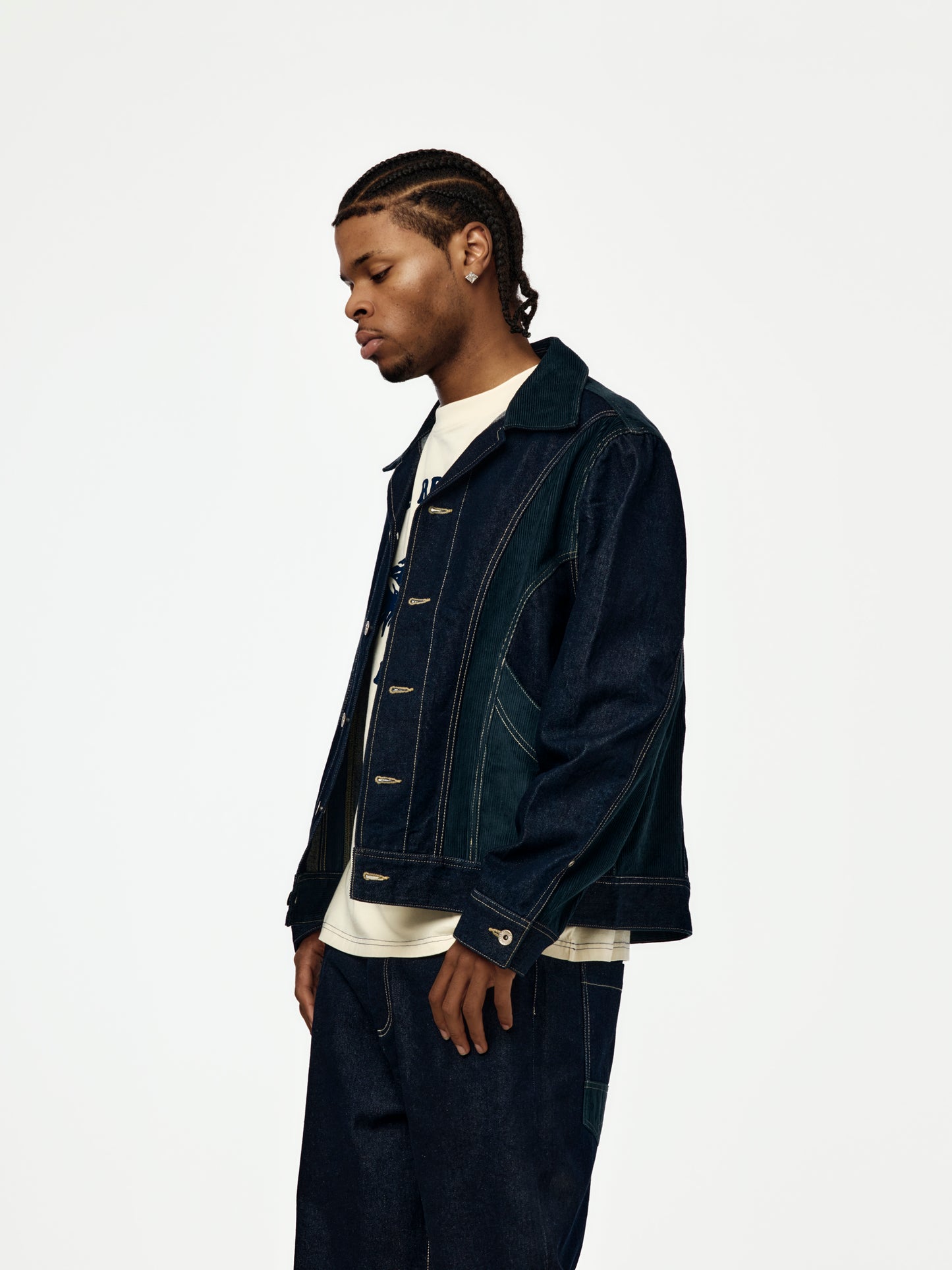 Rebel Denim Jacket (Dark Indigo)