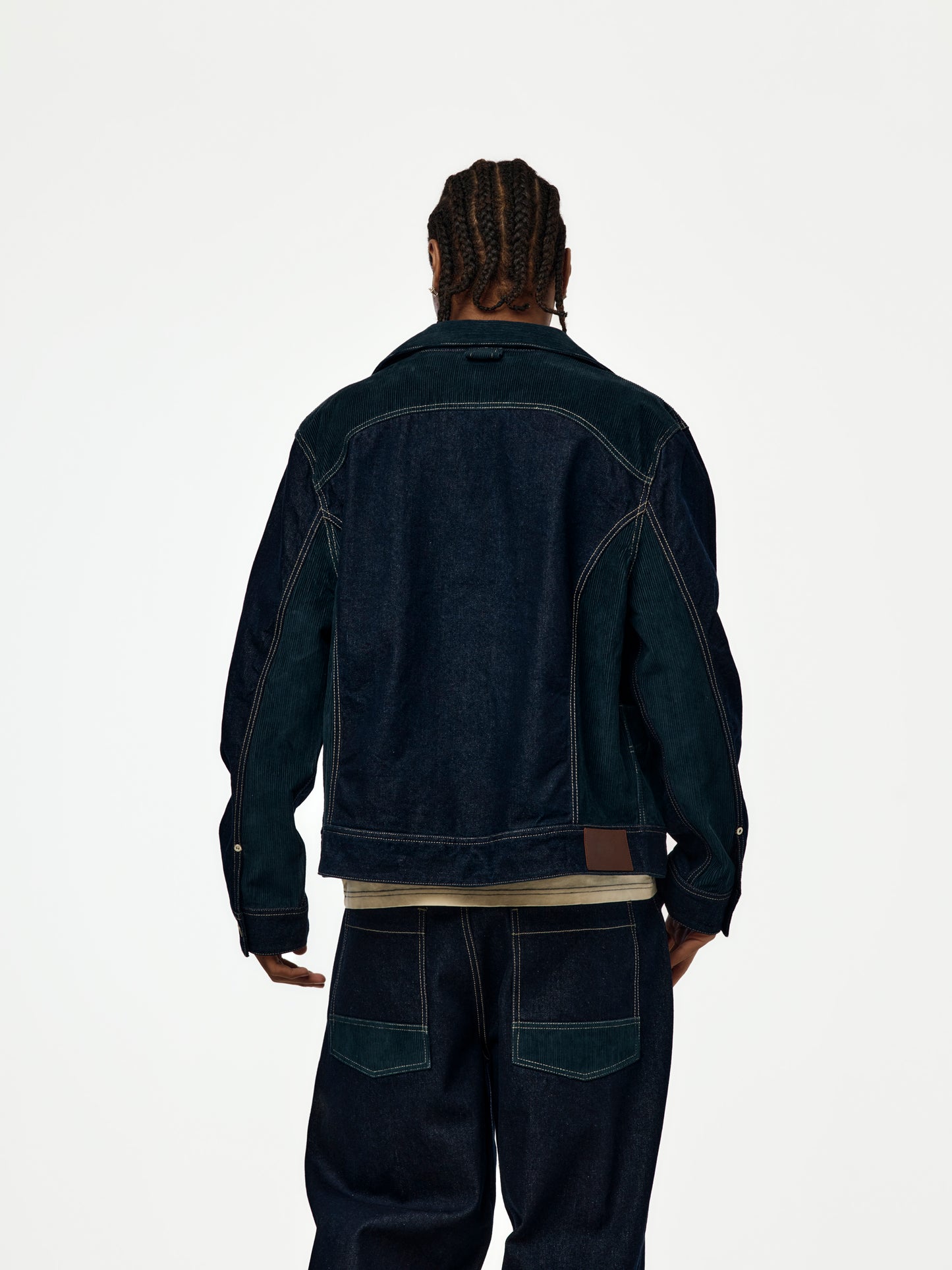 Rebel Denim Jacket (Dark Indigo)