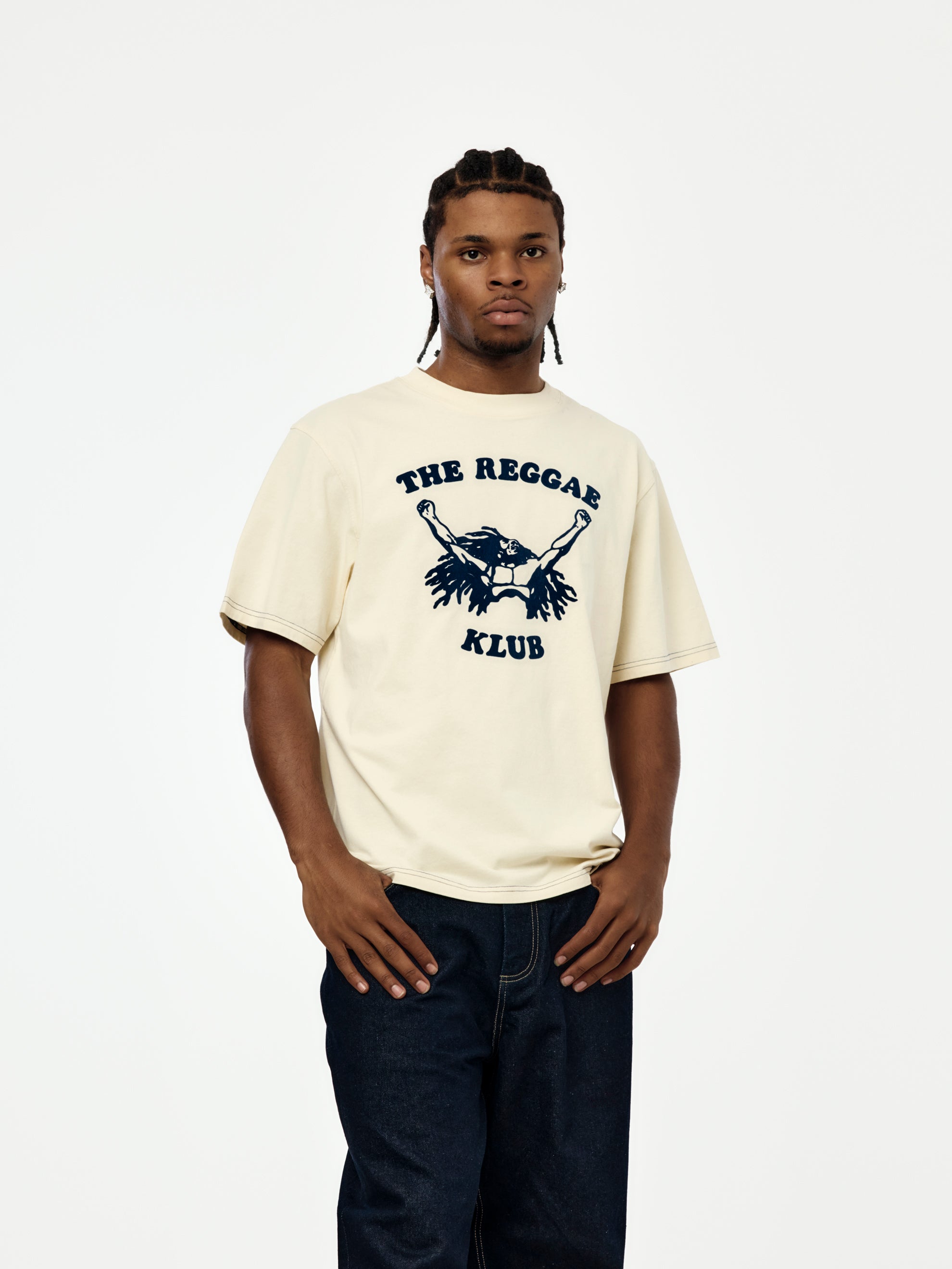 Nicholas Daley Nicholas Daley Reggae Klub Tee (Rice) - UNION LOS