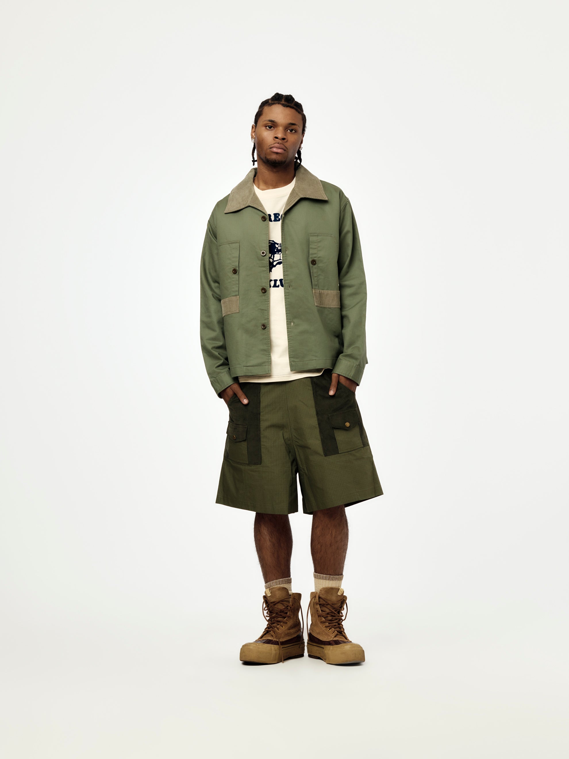 Nicholas Daley Nicholas Daley Workers Jacket (Olive) - UNION LOS