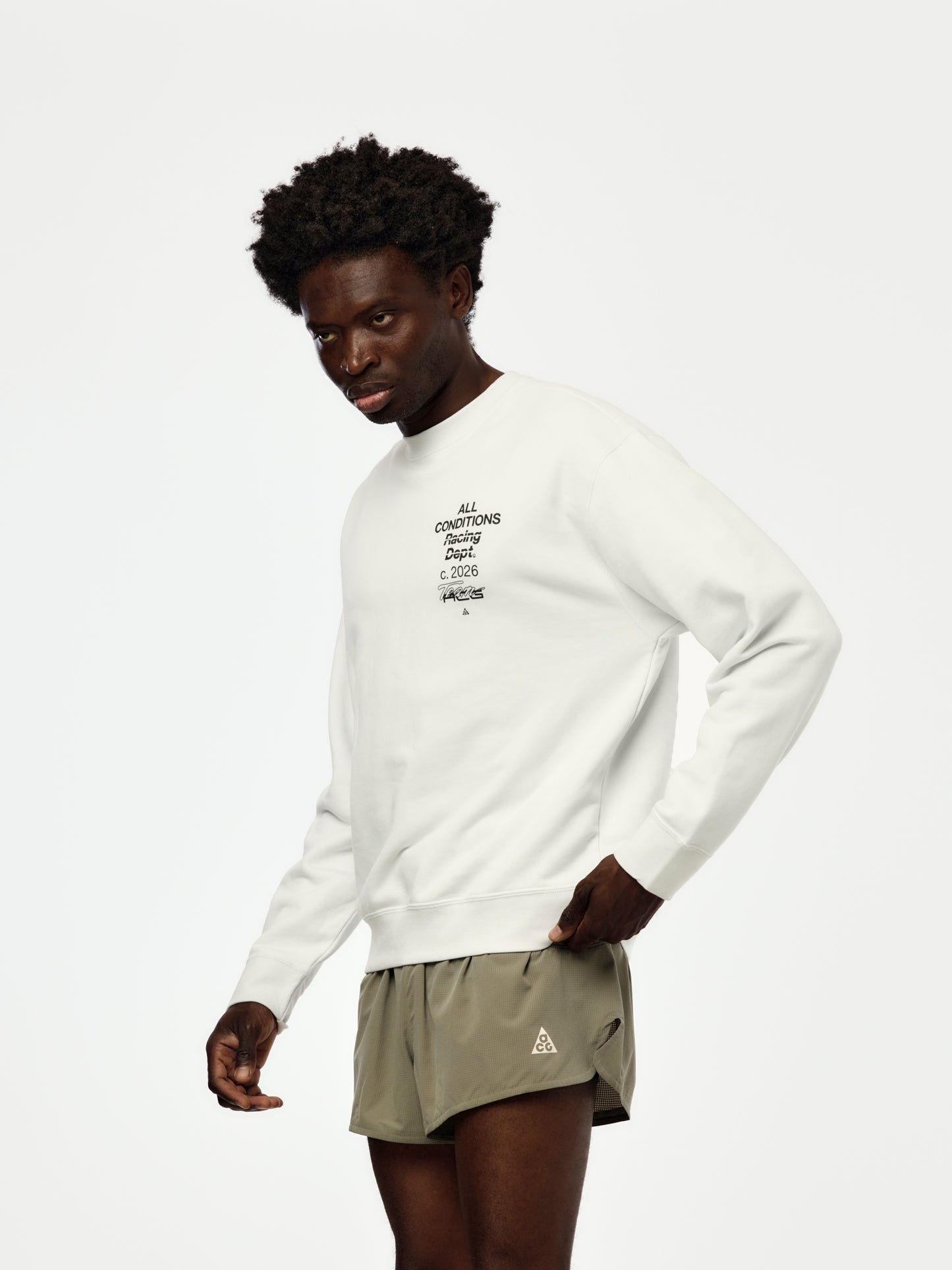 Nike ACG Tuff Crewneck (Summit White/Black)