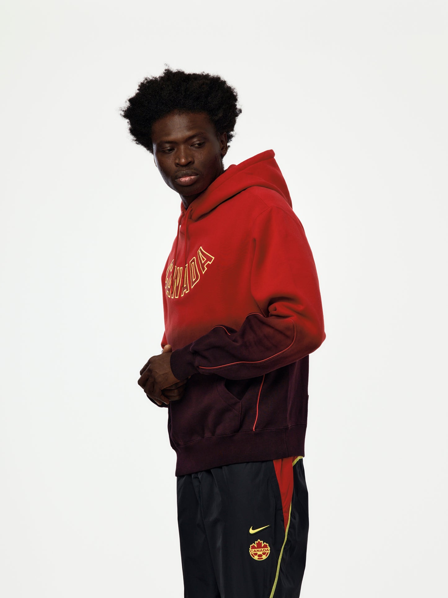 Canada x NOCTA x Nike CS Hoodie (Gym Red/Black/Sonic Yellow)