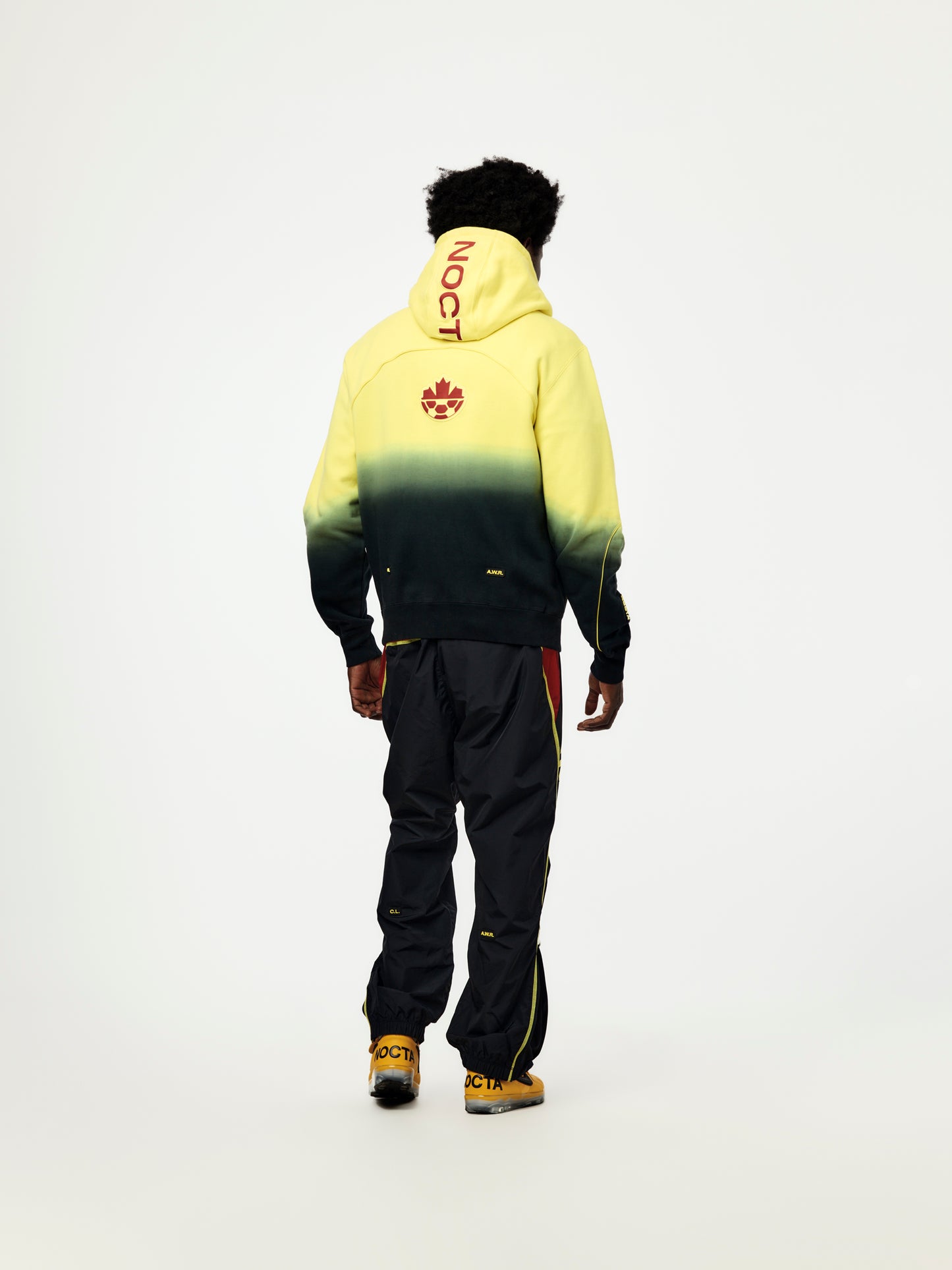 Canada x NOCTA x Nike CS Hoodie (Sonic Yellow/Black/Gym Red)