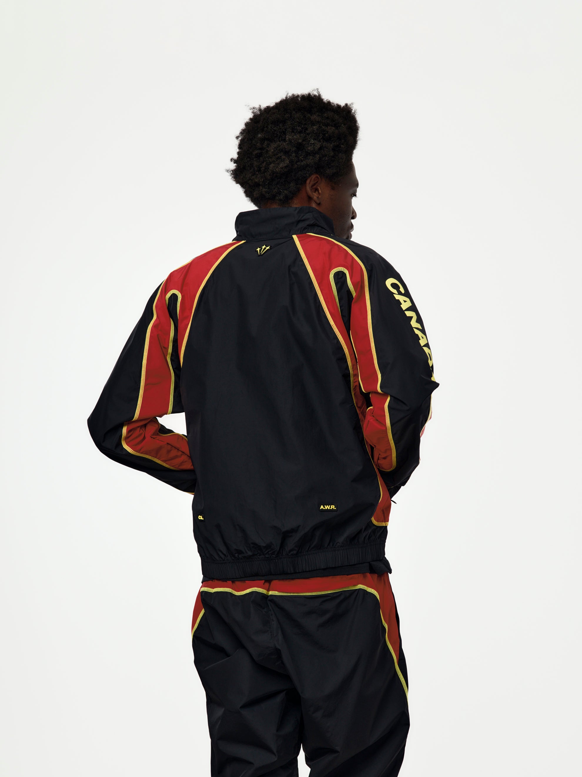 Nike Canada x NOCTA x Nike Woven Tracksuit Jacket (Black/Gym Red