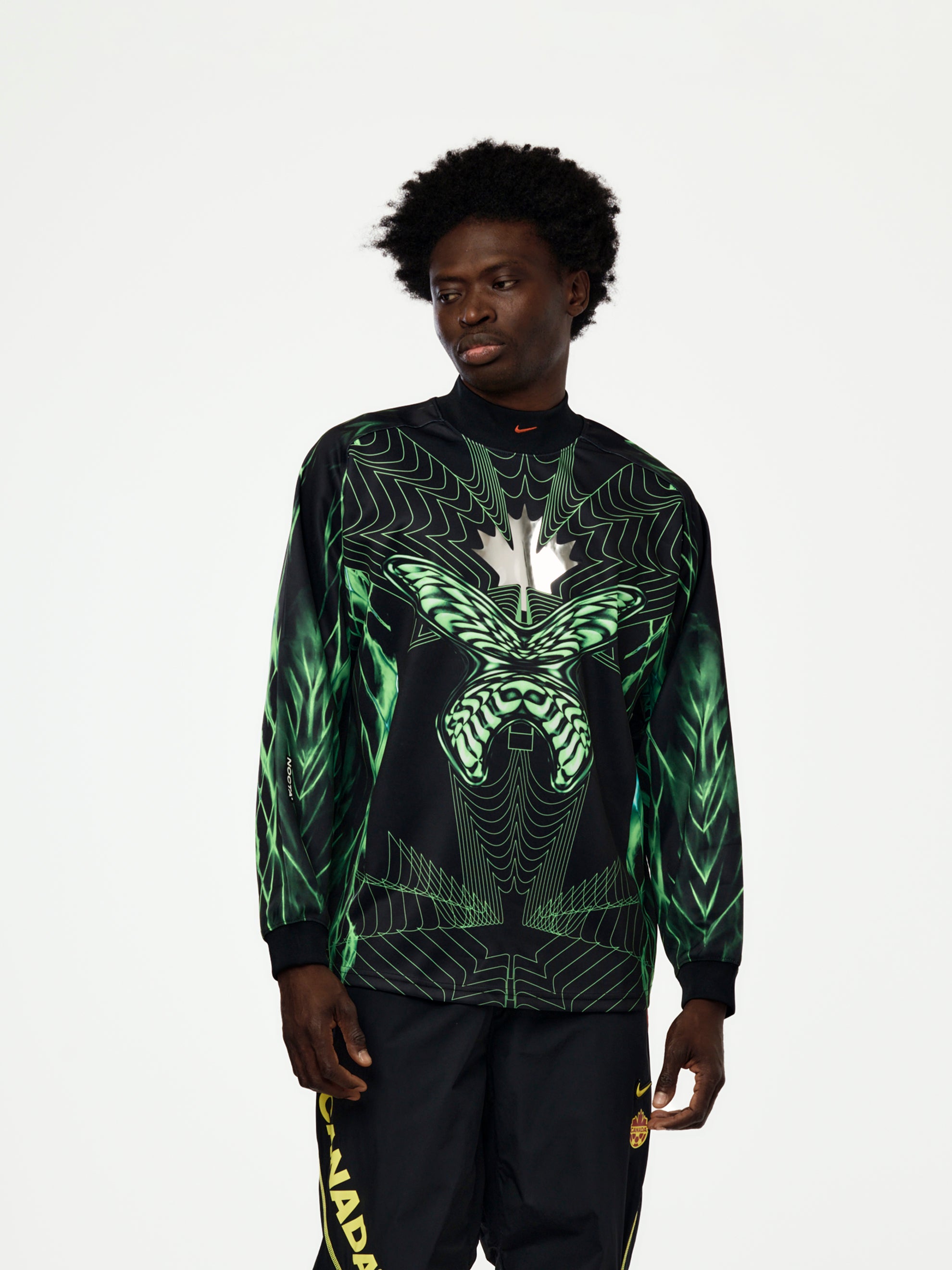 Nike Canada x NOCTA x Nike Long-Sleeve Football Jersey (Black