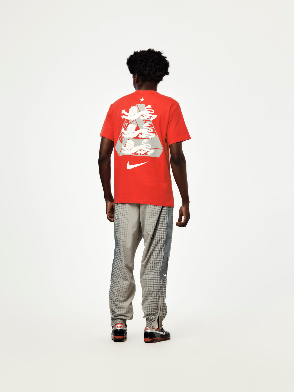 Nike England x Palace x Nike T-Shirt (Lt Crimson) - UNION LOS ANGELES