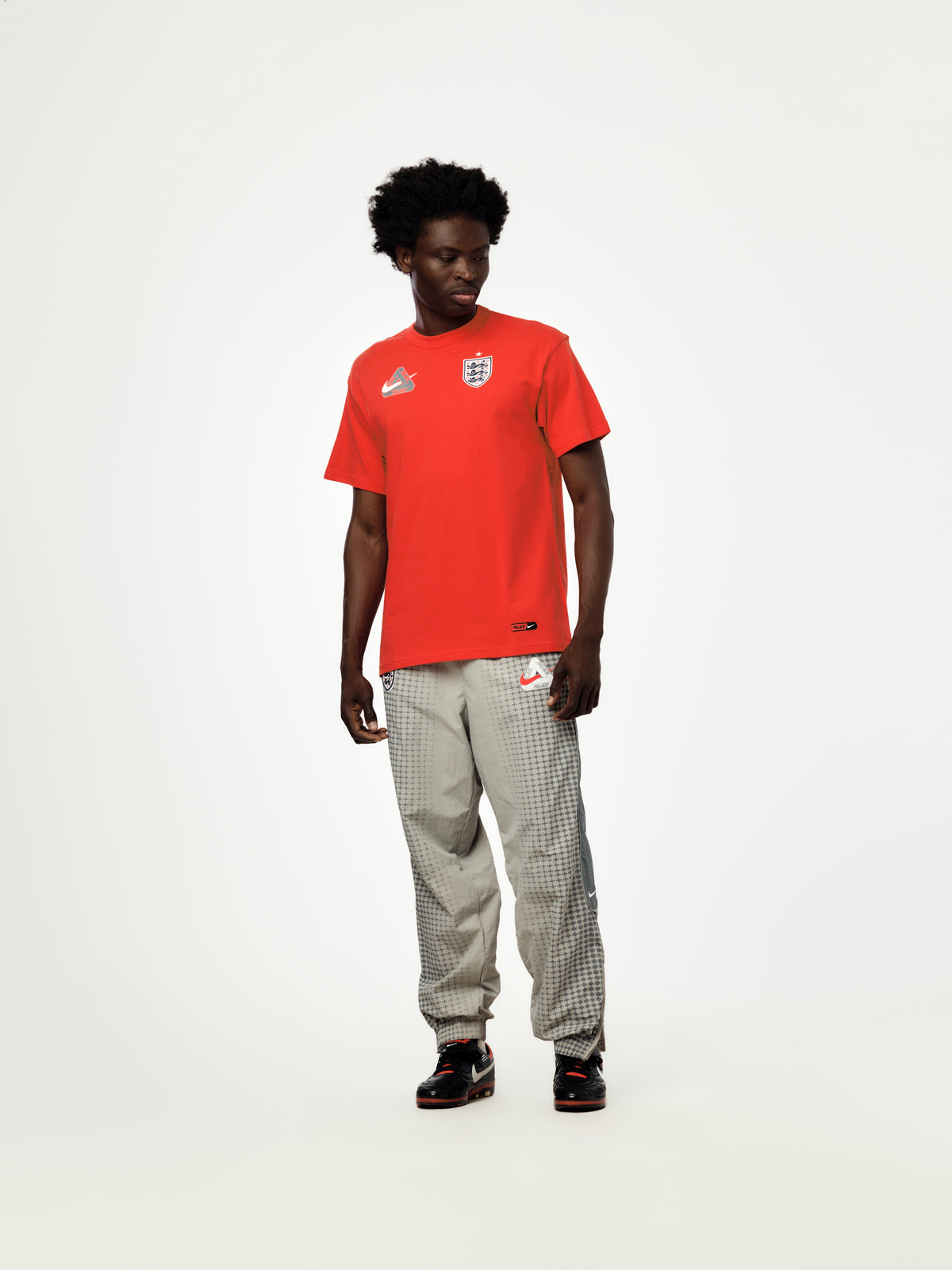 Nike England x Palace x Nike T-Shirt (Lt Crimson) - UNION LOS ANGELES