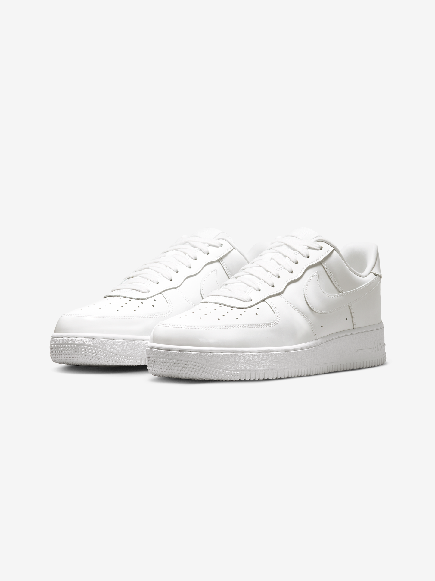Nike Air Force 1 '07 Patent Leather (White/White)