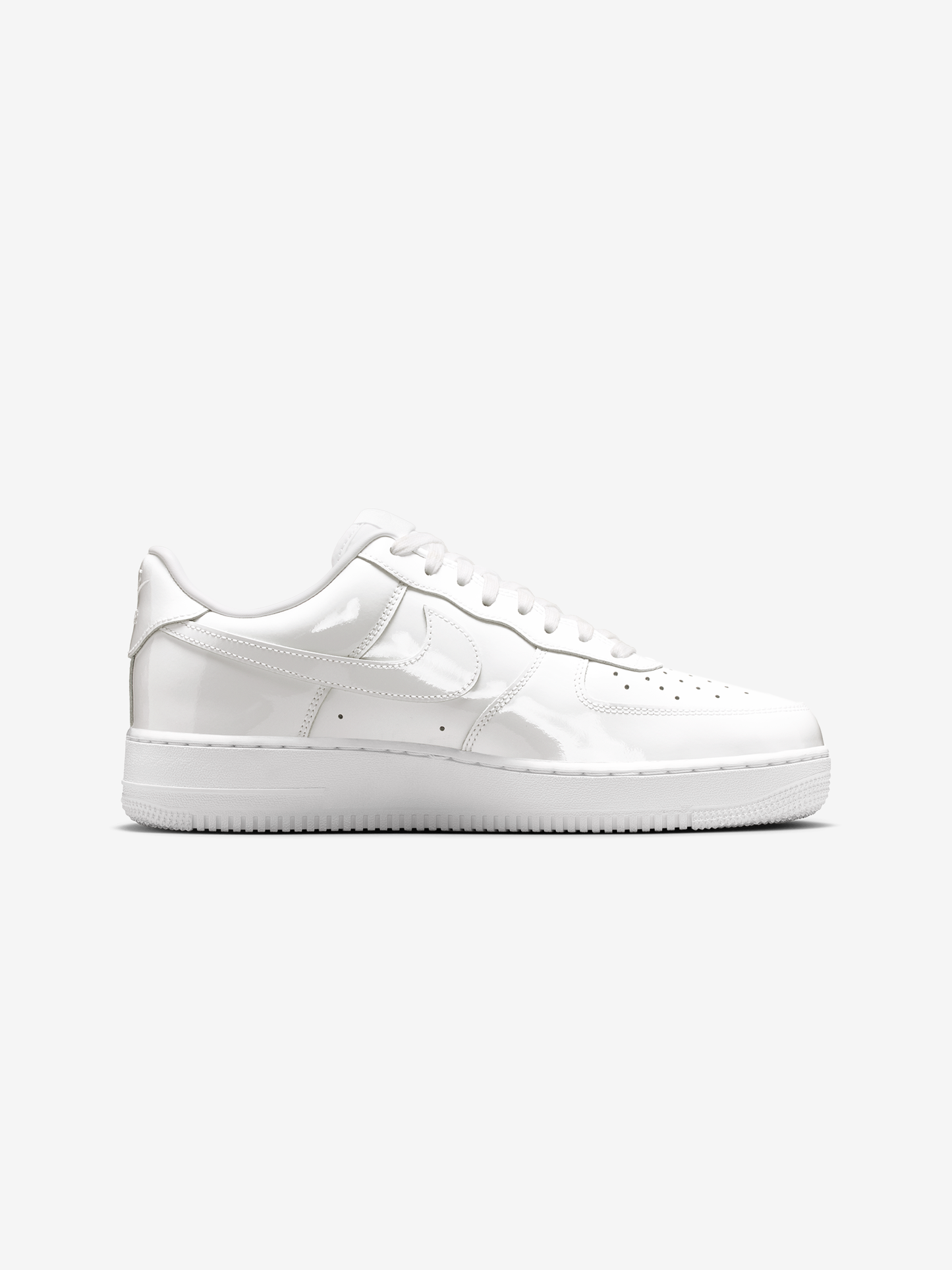 Nike Air Force 1 '07 Patent Leather (White/White)
