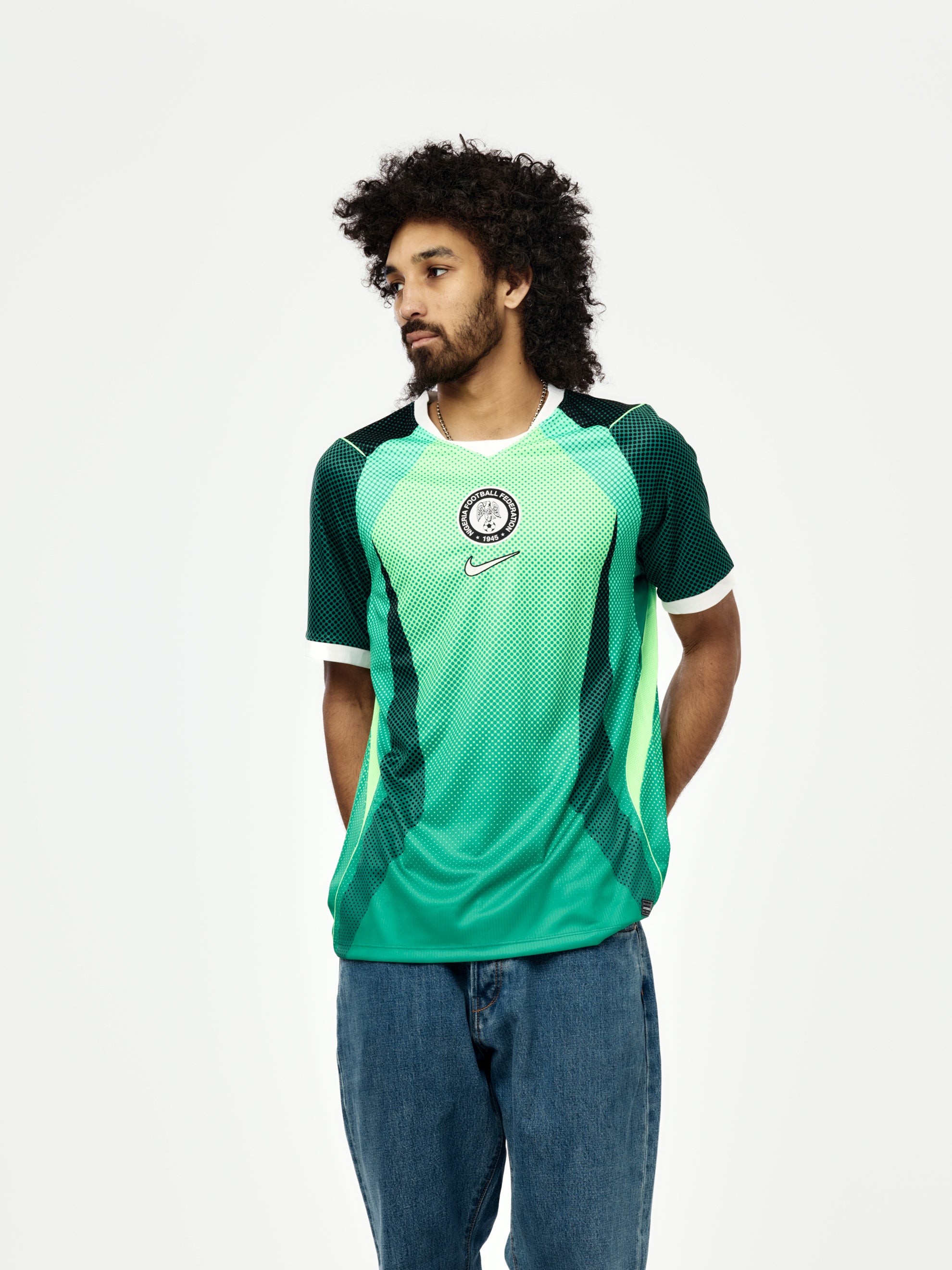 Nike Nigeria 2026 Stadium Home (PINE GREEN/ELECTRIC GREEN/WHITE