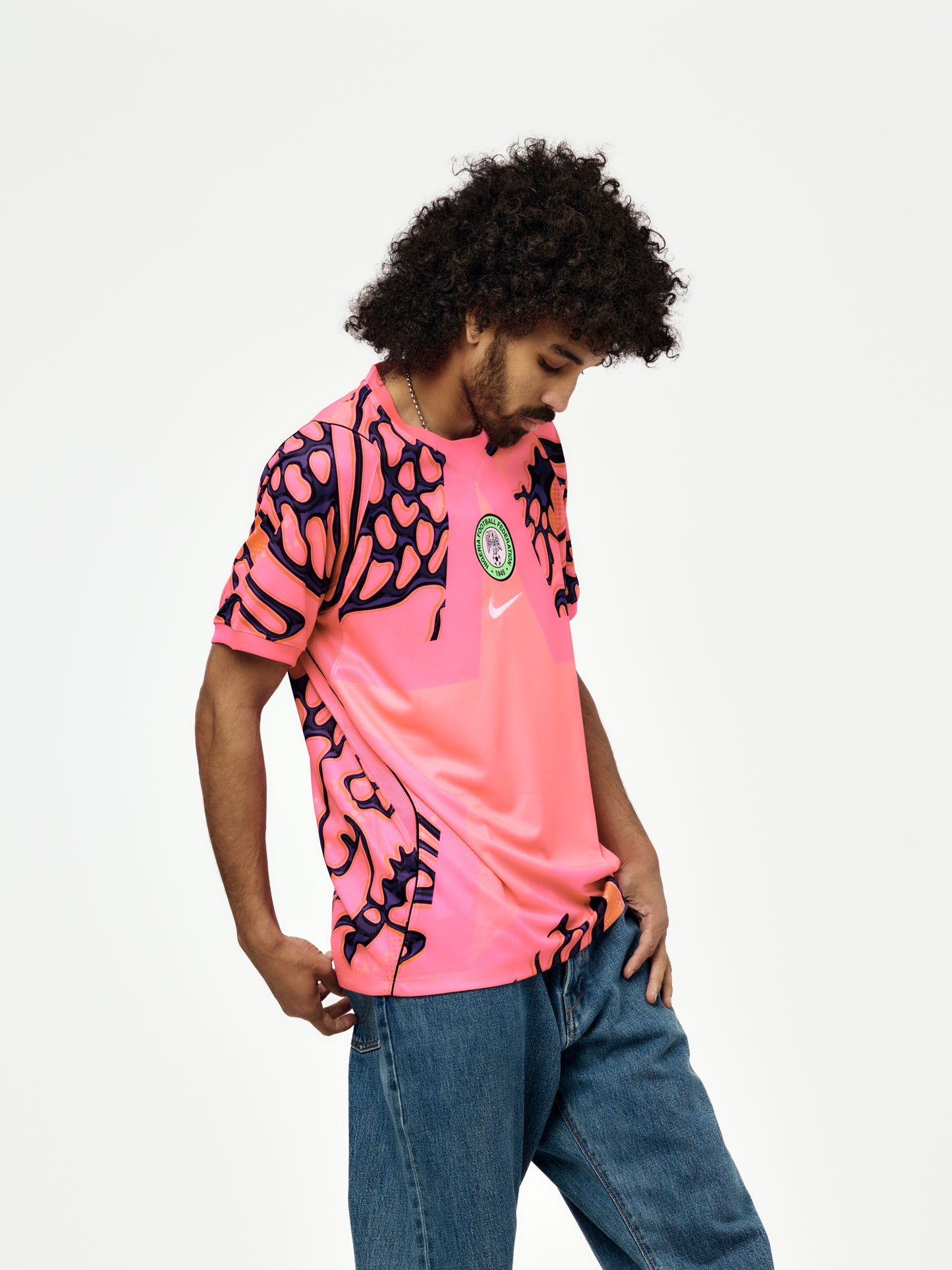 Nigeria 2026 Stadium Goalkeeper (HYPER PINK/BLACK/WHITE)