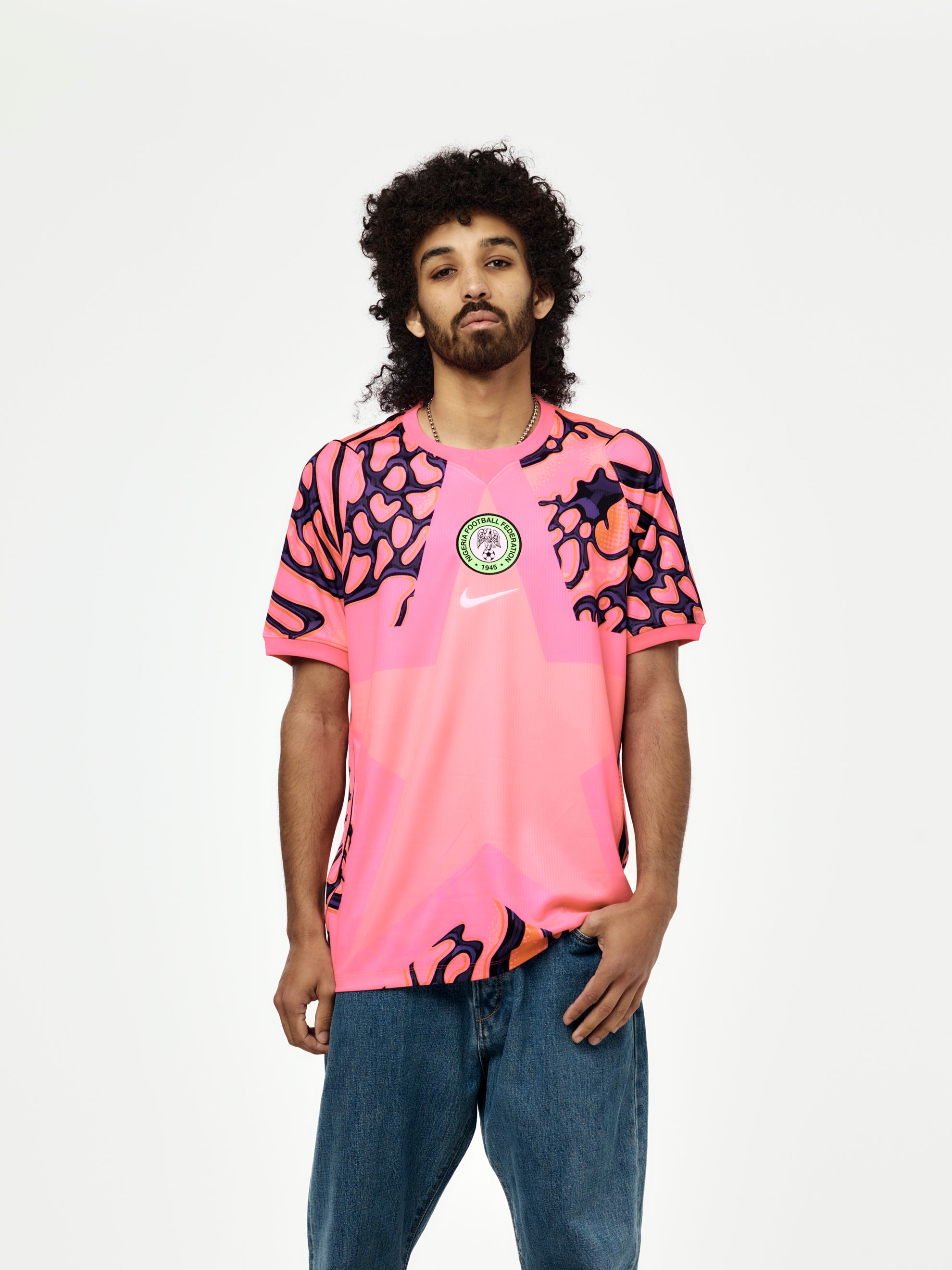 Nike Nigeria 2026 Stadium Goalkeeper (HYPER PINK/BLACK/WHITE