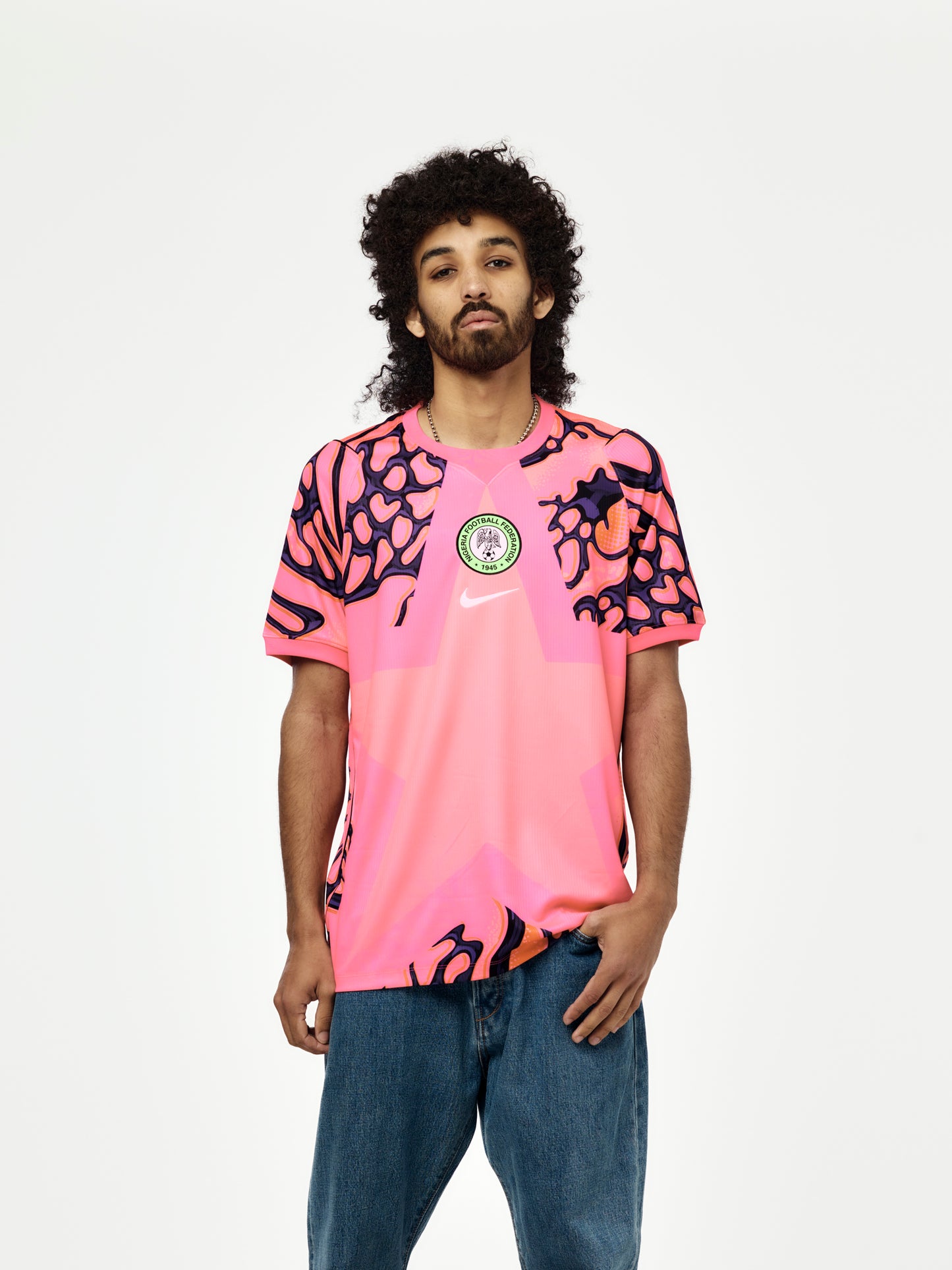 Nigeria 2026 Stadium Goalkeeper (HYPER PINK/BLACK/WHITE)