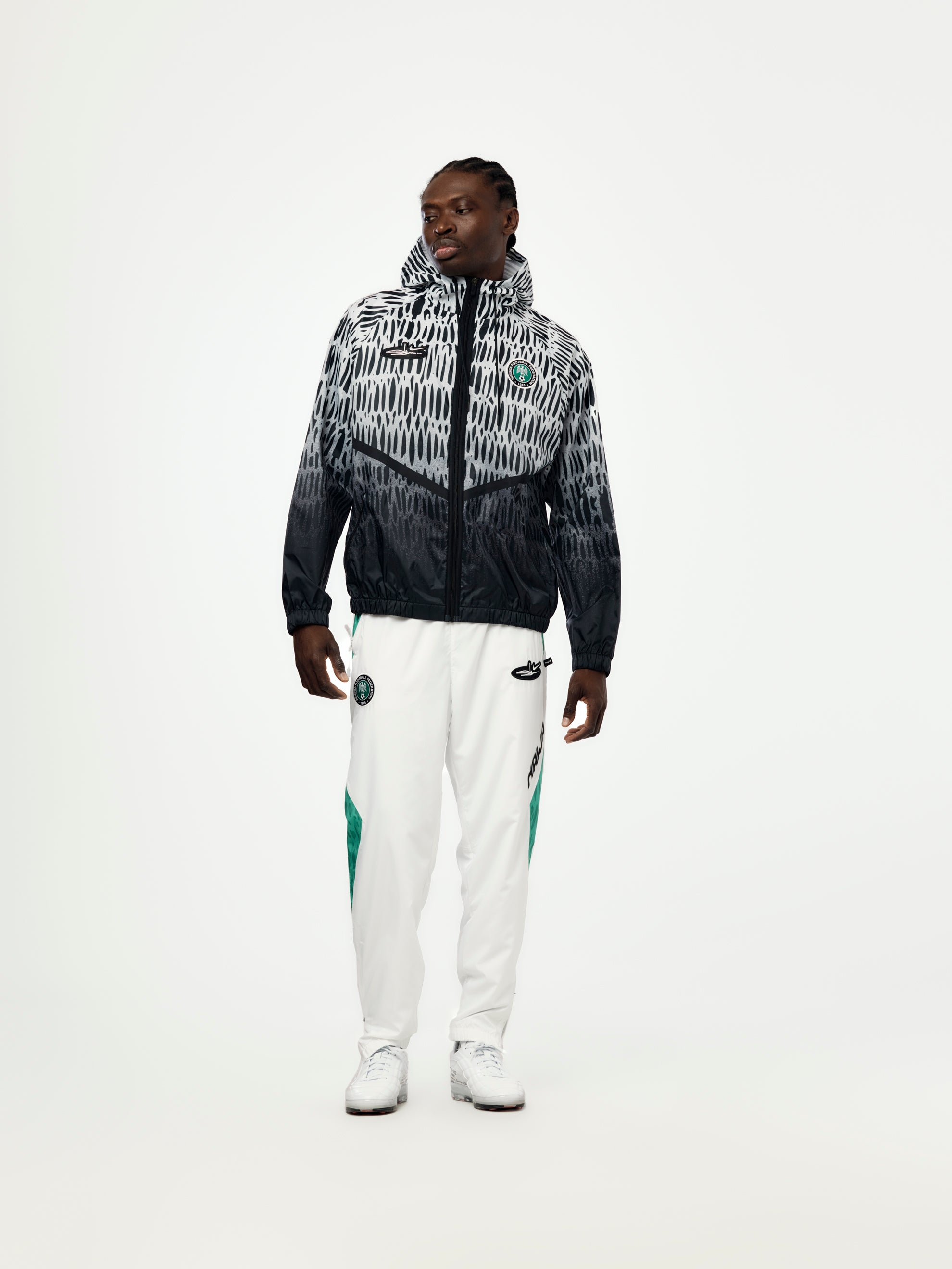 Nike Nigeria x Slawn x Nike Anthem Jacket (Black/White) - UNION