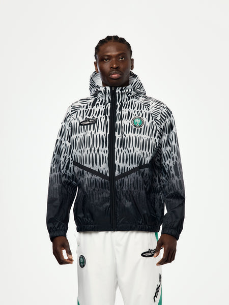 ジャケット・アウター Nike Slawn Anthem Jacket Nigeria S Nike Nigeria x Slawn x Nike Anthem Jacket (Black/White) - UNION