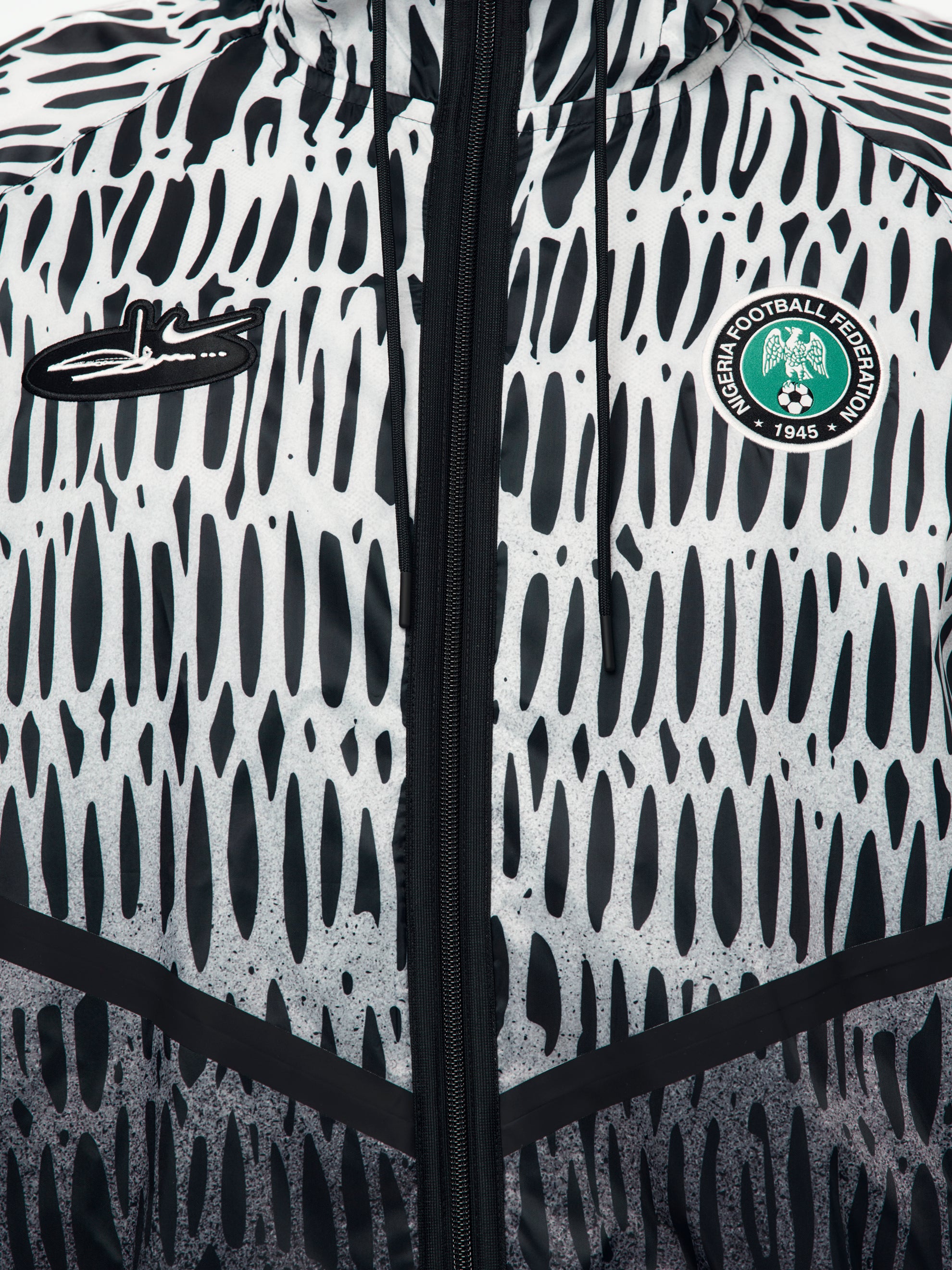 Nike Nigeria x Slawn x Nike Anthem Jacket (Black/White) - UNION