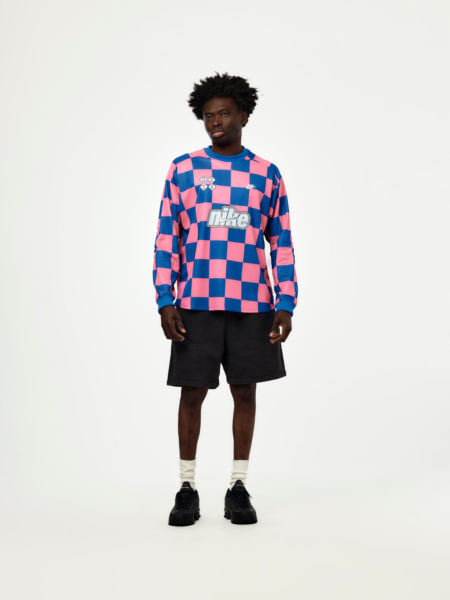 Nike Sportswear Club Men's Goalie Top (GAME ROYAL/PINKSICLE/HYDROGEN BLUE)