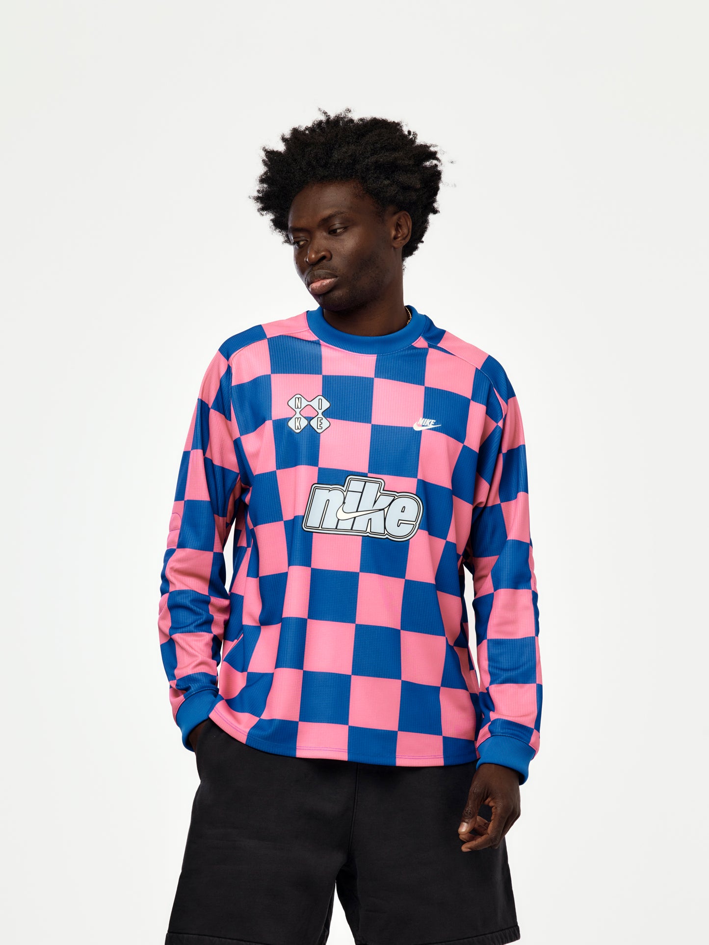 Nike Sportswear Club Men's Goalie Top (GAME ROYAL/PINKSICLE/HYDROGEN BLUE)